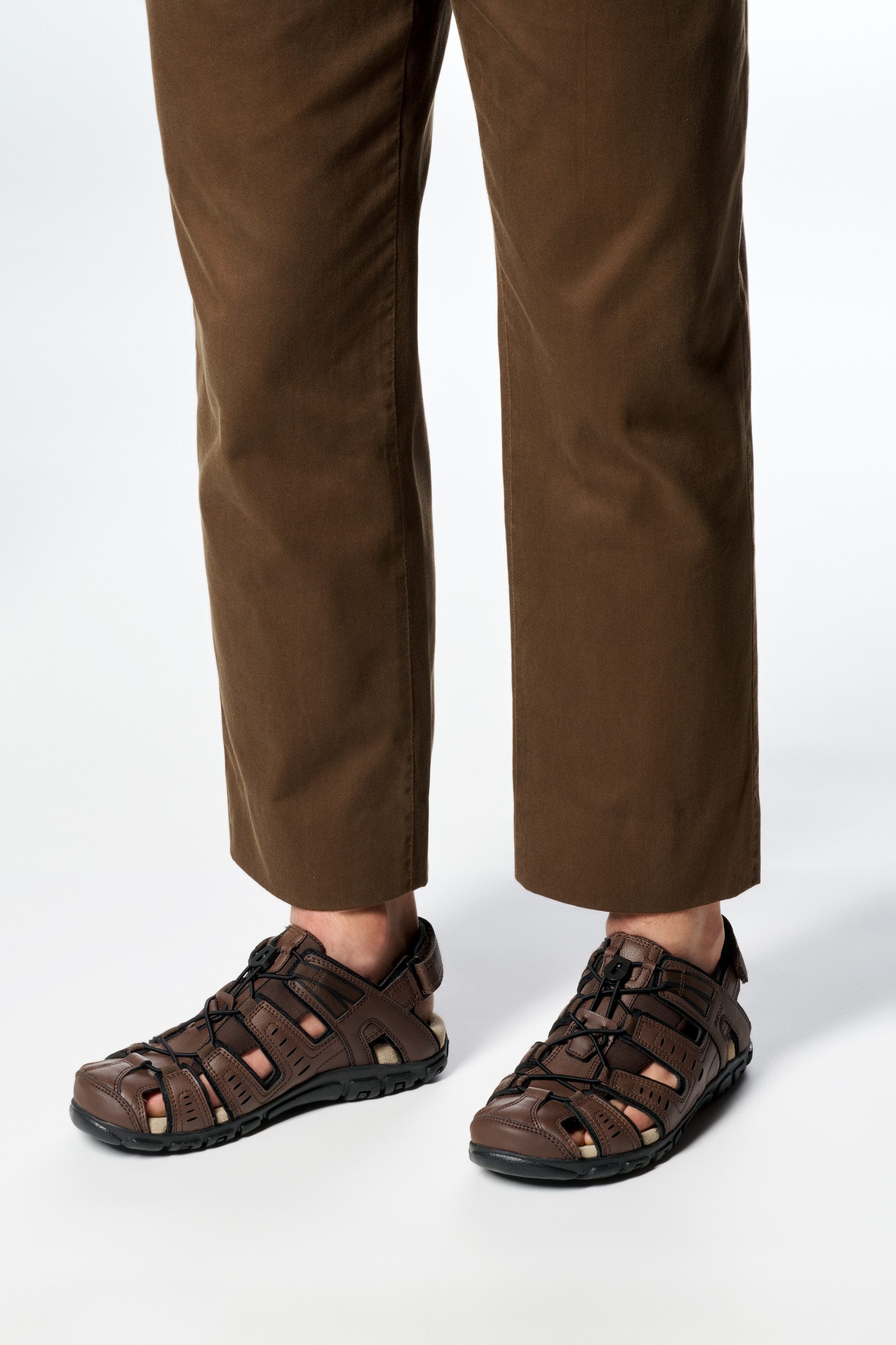 Geox UOMO SANDAL STRADA C Sandale, Sommerschuh, Klettschuh, Outdoorsandale, günstig online kaufen