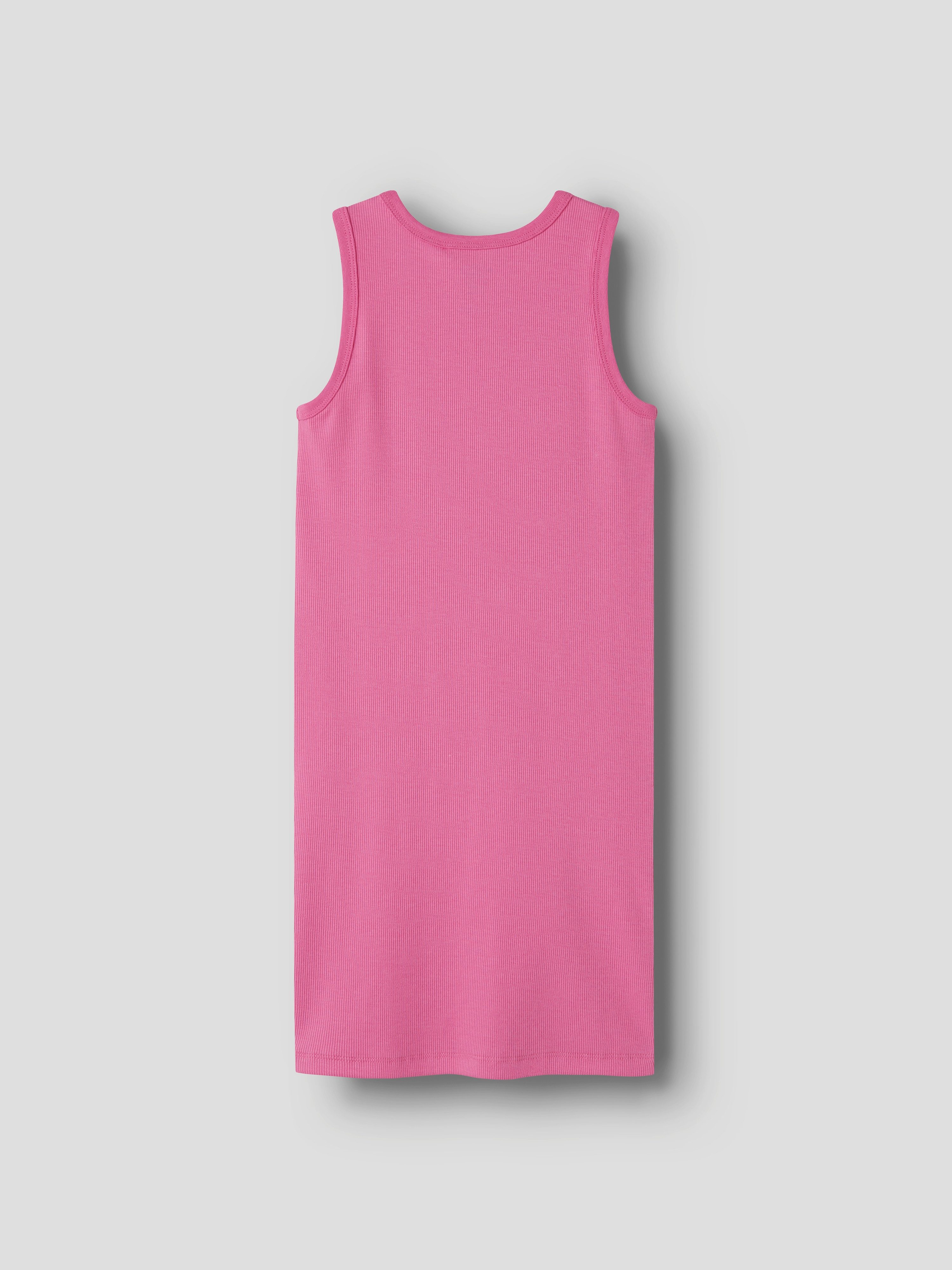 Name It Jerseykleid NKFNAKAL SL SLIM DRESS NOOS Baumwollmischung, Jersey Rippware