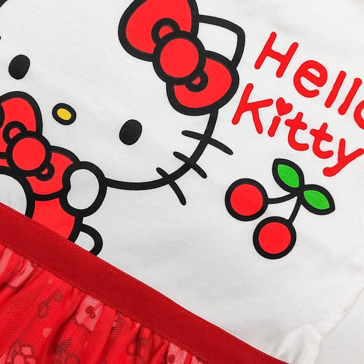 Hello Kitty Sommerkleid Hello Kitty Kleid Mädchenkleid & Freizeitkleid