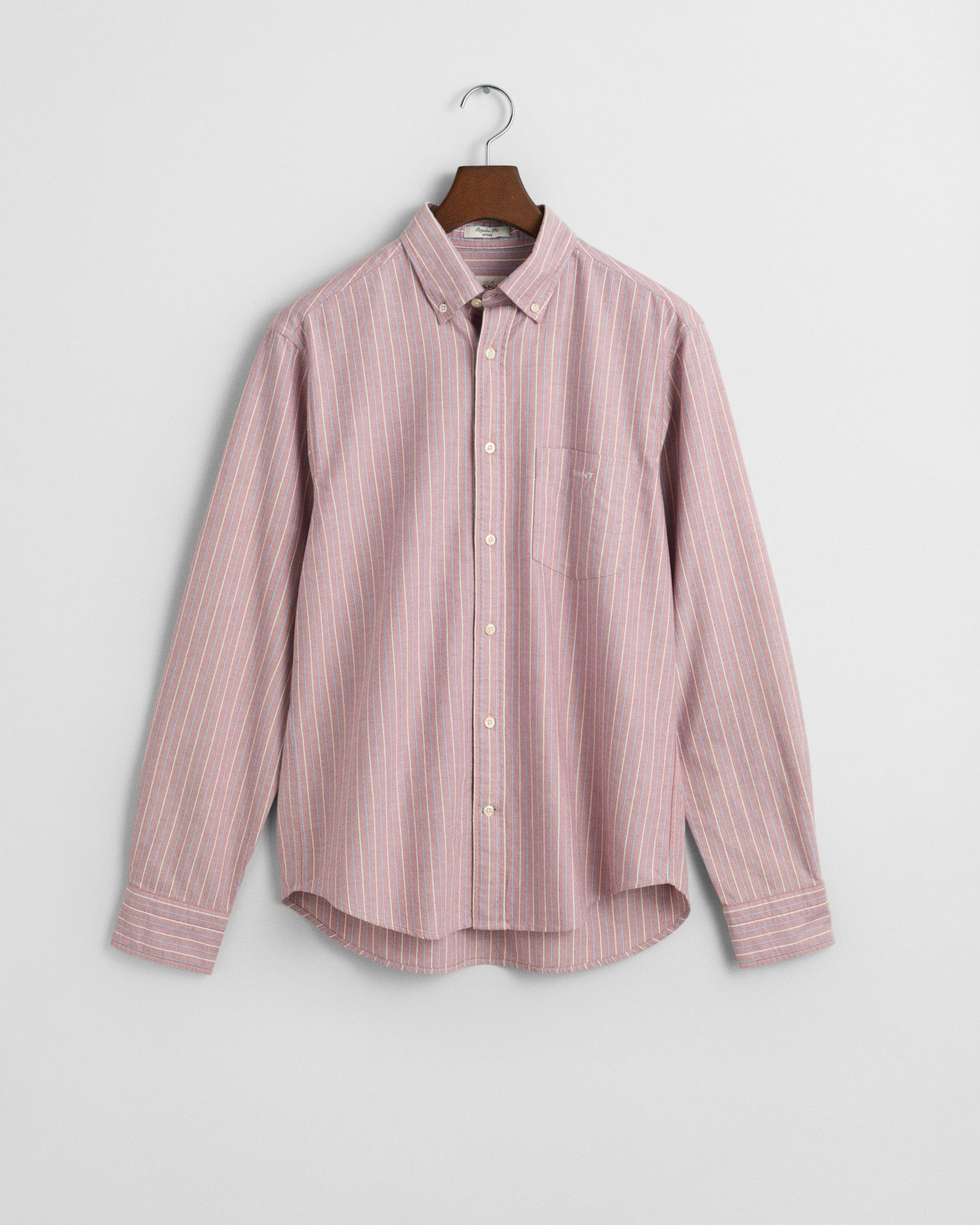 Gant Langarmhemd REG OXFORD STRIPE SHIRT unisex, in leichter Oxford-Qualitä günstig online kaufen