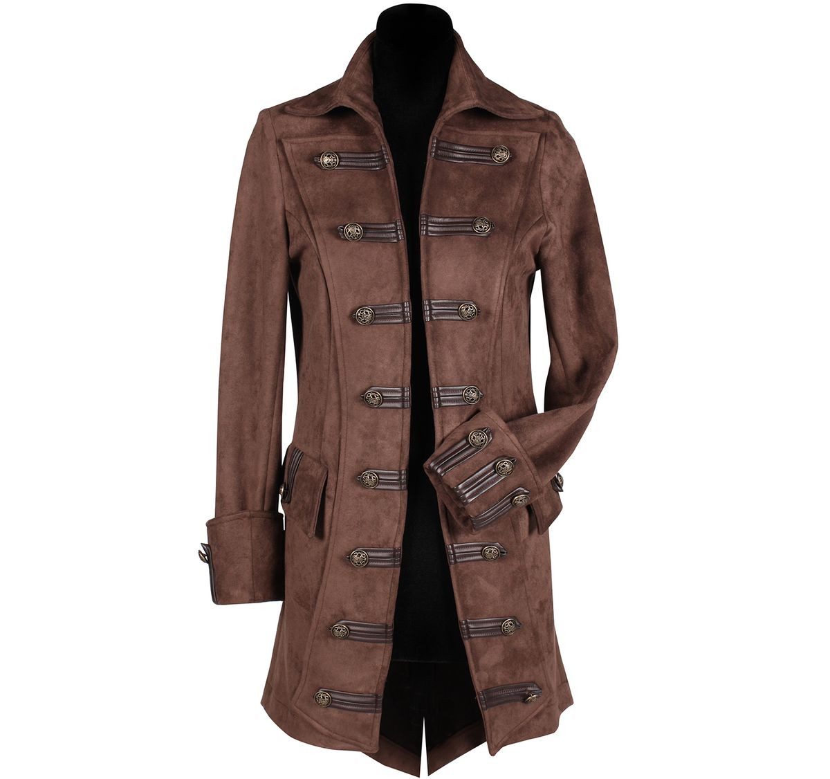 thetru Piraten-Kostüm Piraten Jacke Deluxe - Kostüm Sir Lancester