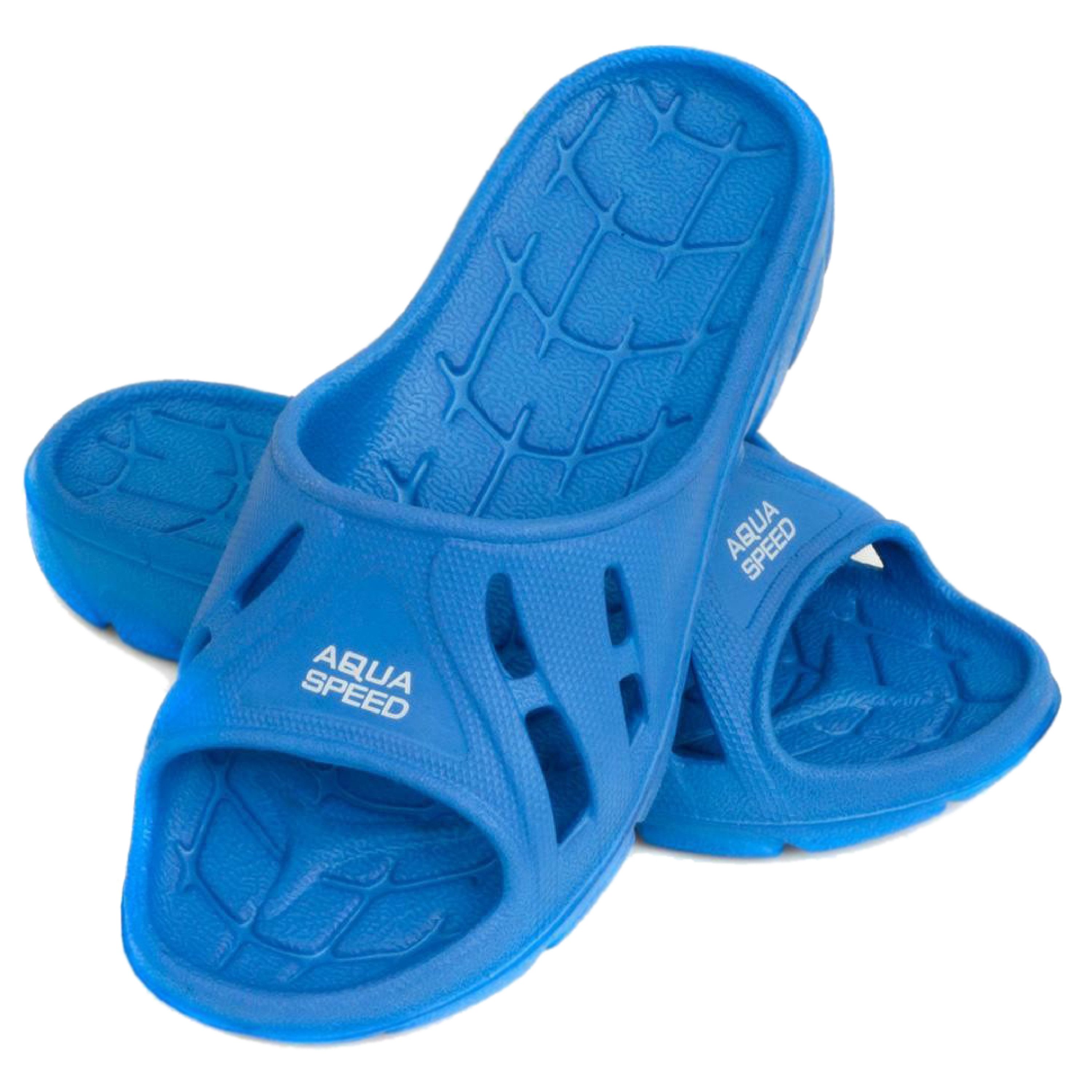 Aqua Speed ALABAMA Badelatschen Kinder + Mikrofaserhandtuch Badepantolette