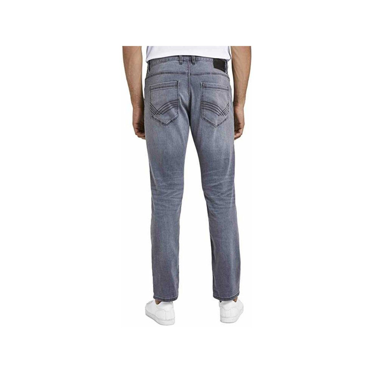 grau Straight-Jeans (1-tlg) TOM TAILOR