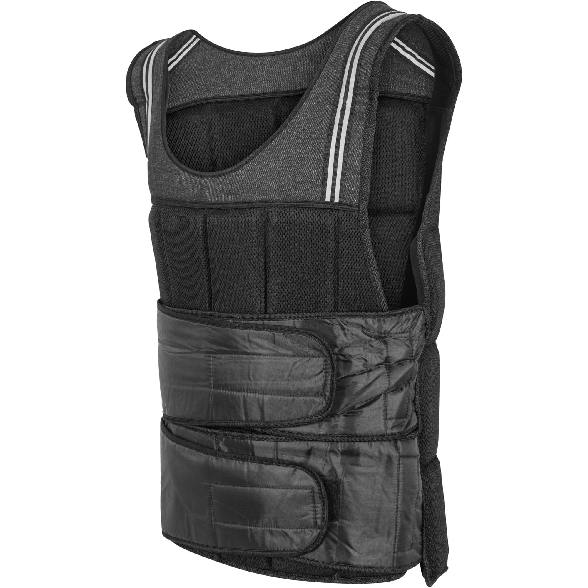 GORILLA SPORTS Gewichtsweste Gewichtsweste Schwarz mit Klettverschluss, (1-tlg)