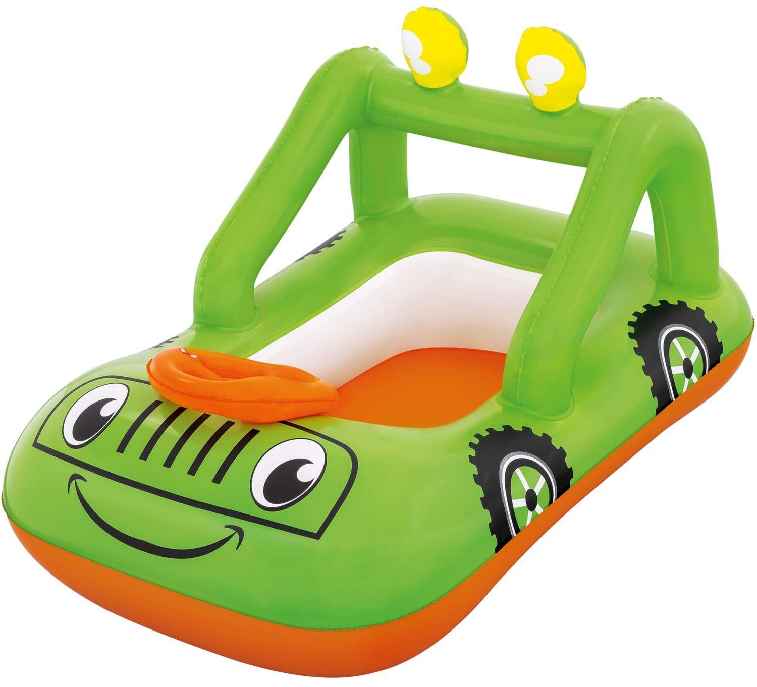 Bestway Kinder-Schlauchboot Bestway 34169 - Navigator Kinder-Schlauchboot - Auto (Grün-Orange)