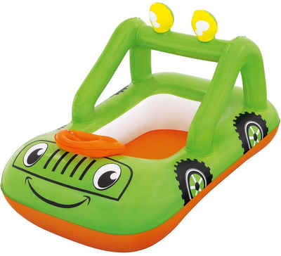 Bestway Kinder-Schlauchboot Lil' Navigator Kinder-Schlauchboot - Auto (Grün-Orange)