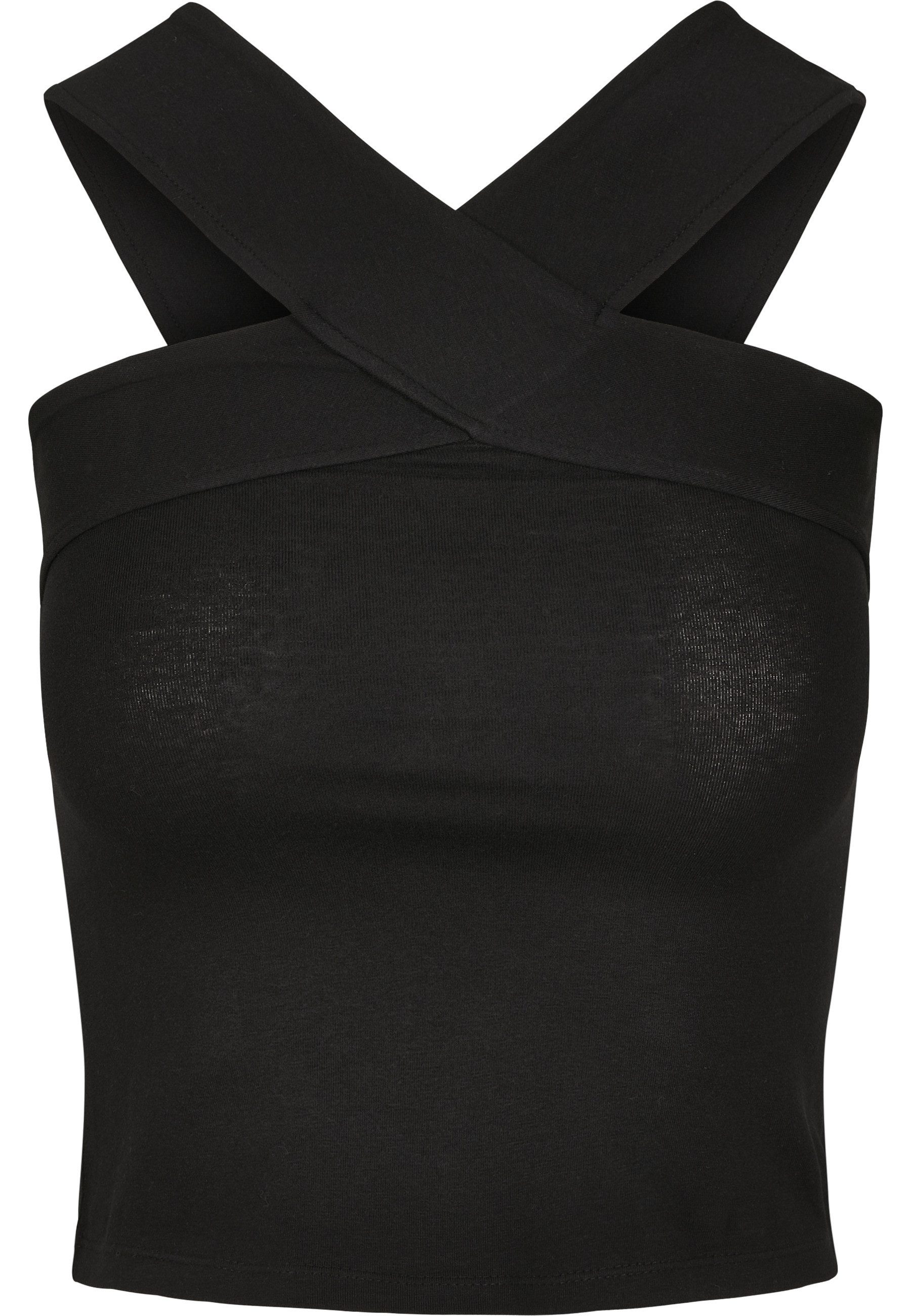 URBAN CLASSICS Tanktop Urban Classics Damen Ladies Cross Top (1-tlg)