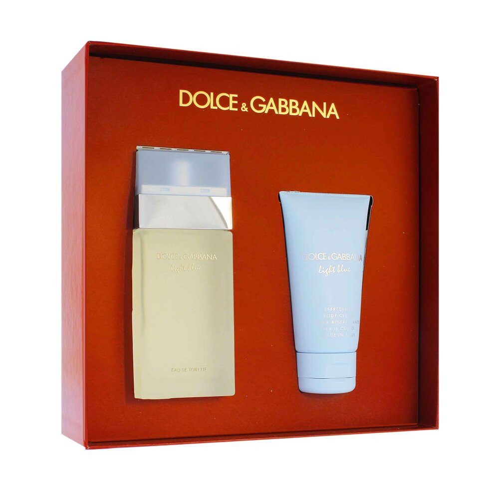 DOLCE & GABBANA Duft-Set Light Blue SET W (EDT 50ml + Körpercreme 50ml)