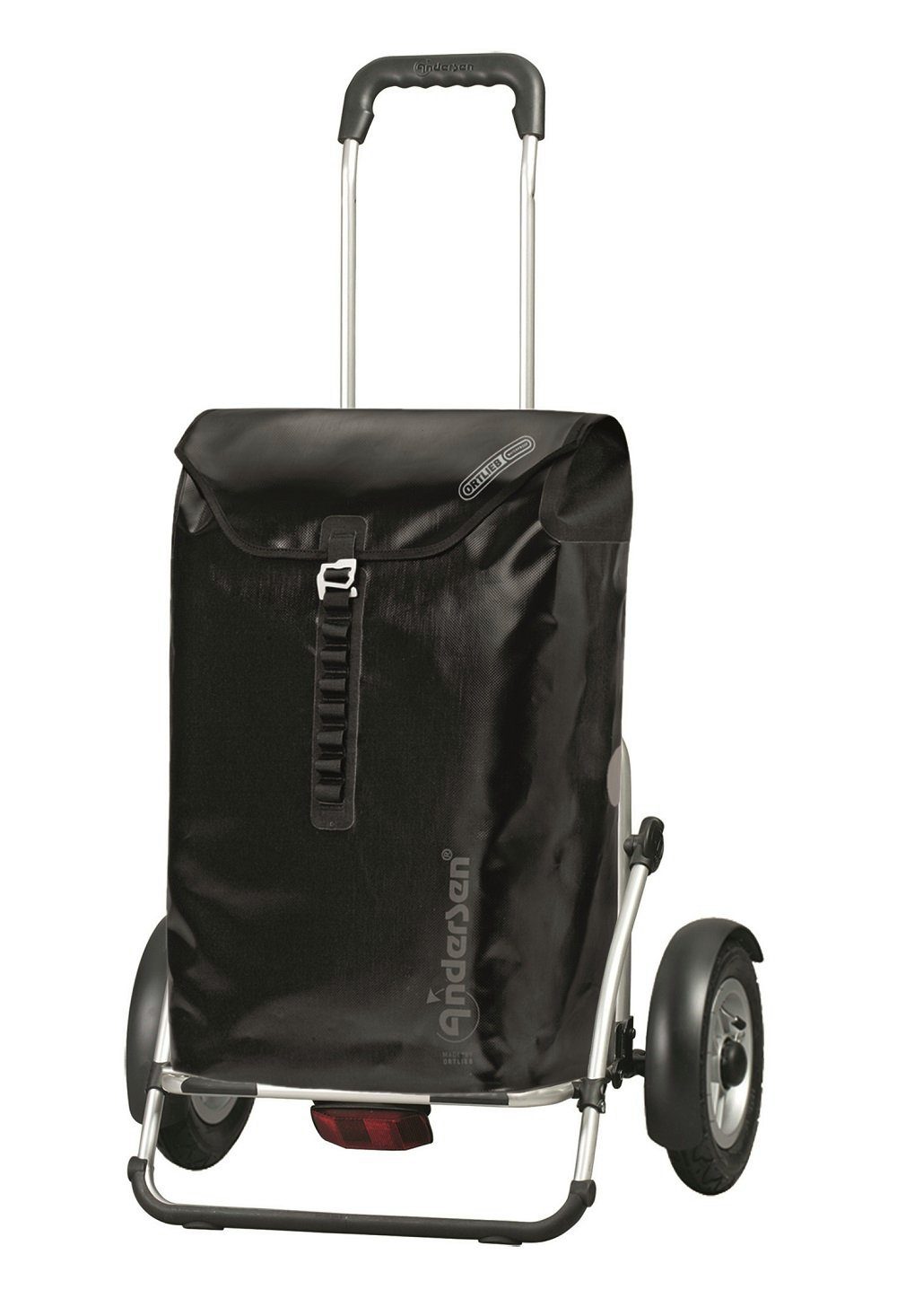 Andersen Einkaufstrolley Royal Shopper Plus Mit Tasche Ortlieb In Gr n Rot Grau Oder Schwarz 