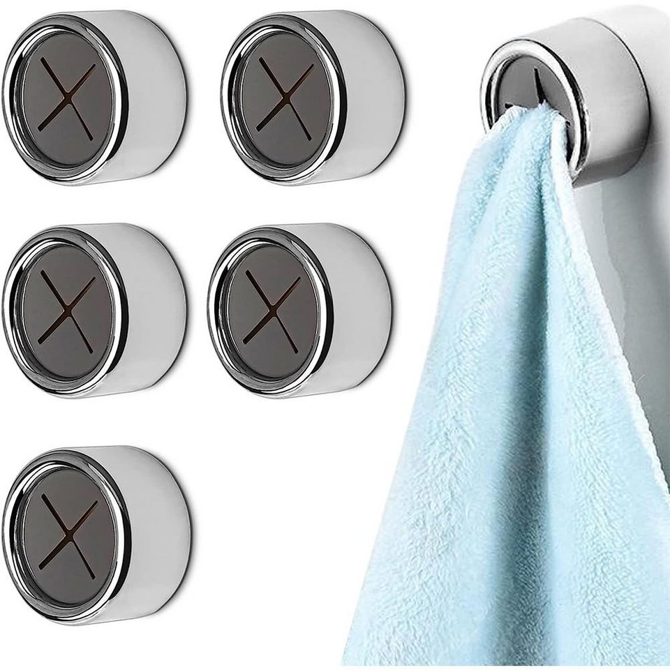 K&B Handtuchklemme Küchenhaken – Handtuchhalter – Handtuchklammern – 6Pack