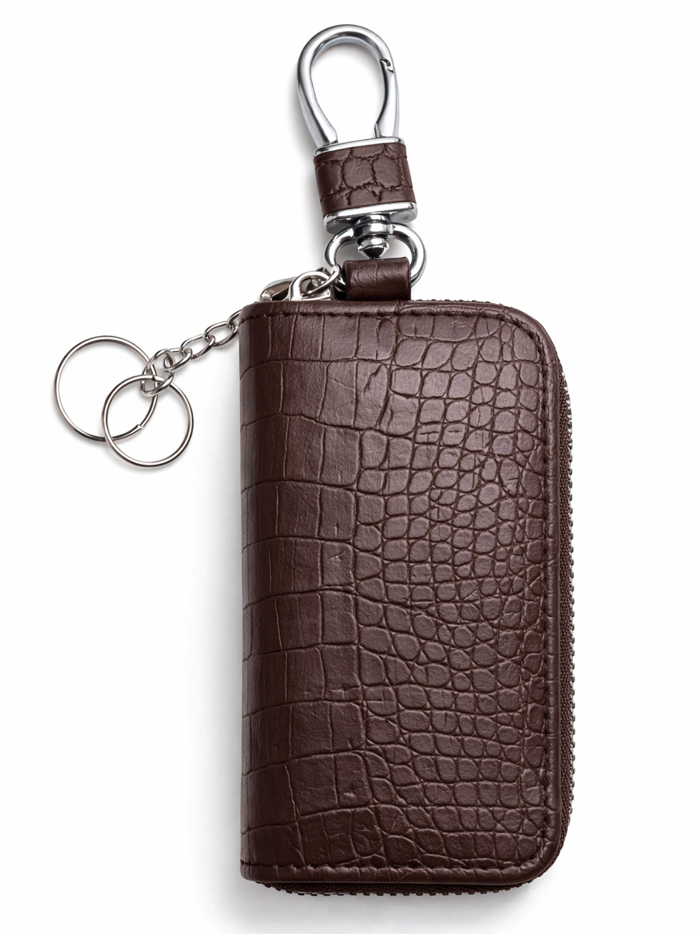 RUHE Schlüsseltasche Auto Schlüssel Tasche Autoschlüsseletui Schlüsselanhänger KFZ (Packung, 1-tlg., Wasserdicht), Auto Zubehör Kratzschutz Reißverschlusstasche mit Schlüsselanhänger