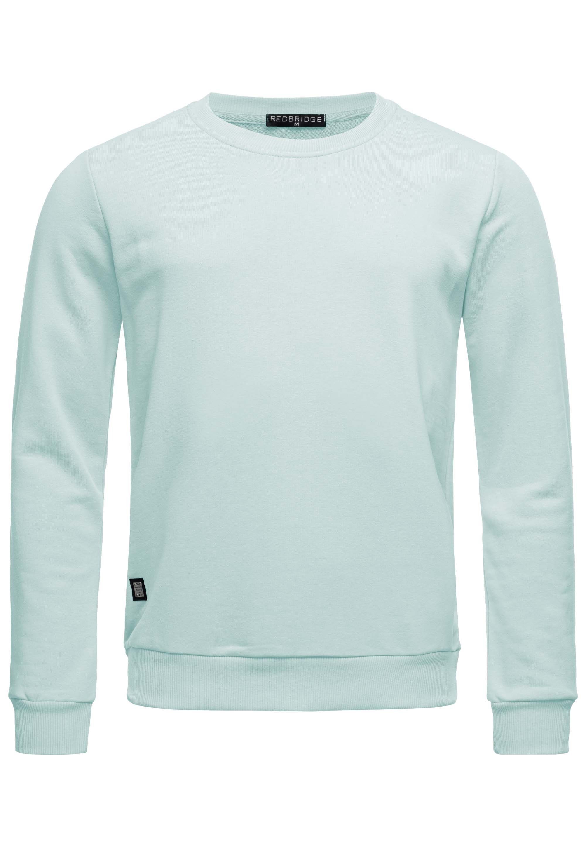 RedBridge Sweatshirt Basic Langarmshirt - Rundhals, regular fit, vielseitig günstig online kaufen