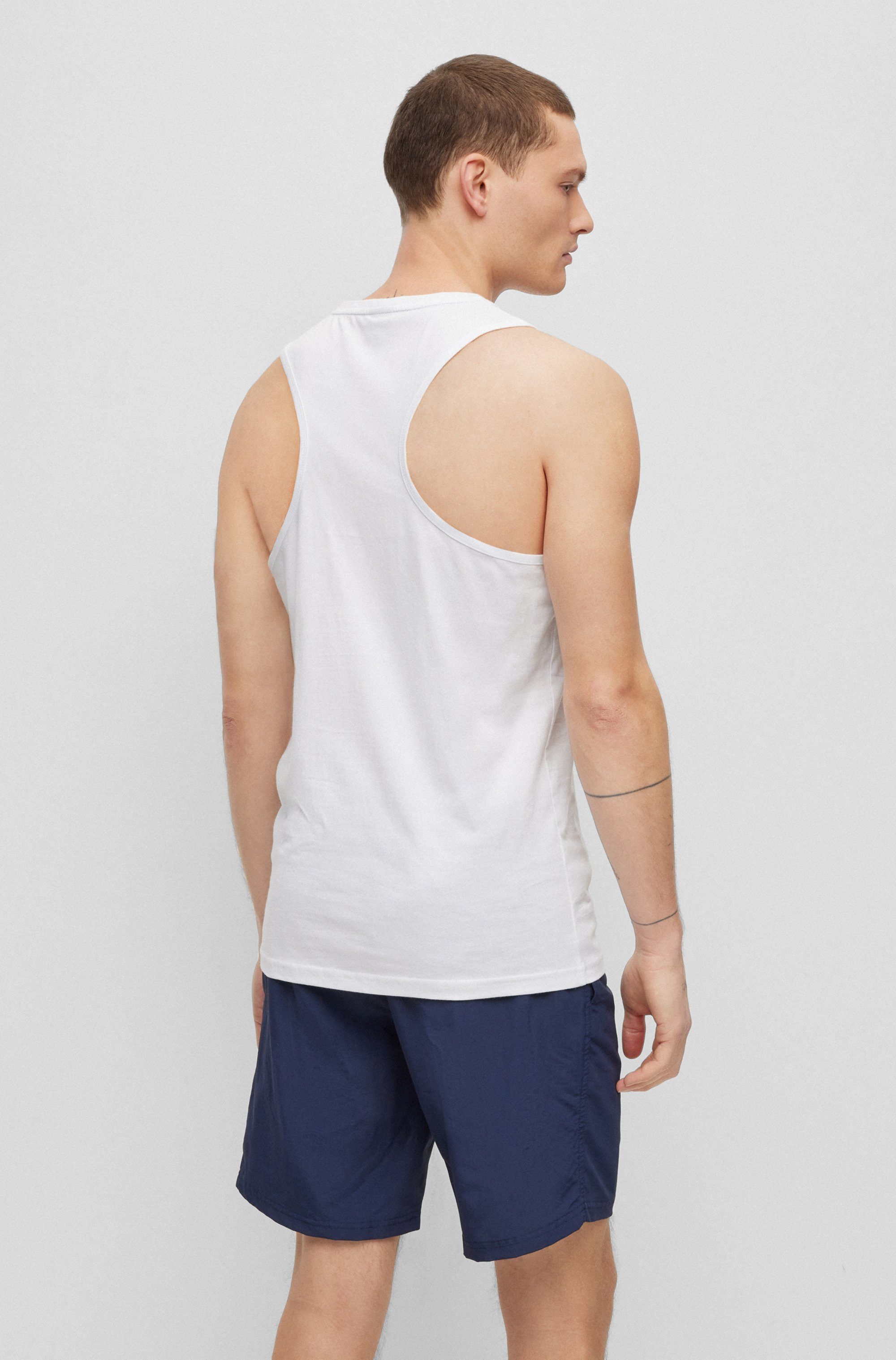 BOSS T-Shirt Beach Tank Top mit UV Schutz (SPF 50)