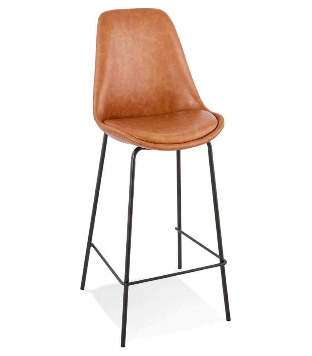 Barhocker Hochstuhl Küchenhocker aus Metall und Synthetik Industrie Retro Stil