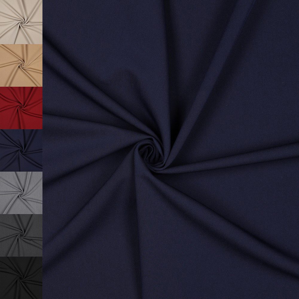 MAGAM-Stoffe Stoff "Gabardine", Modestoff Anzugstoff Hosen Kleider Mänteln Meterware ab 50cm