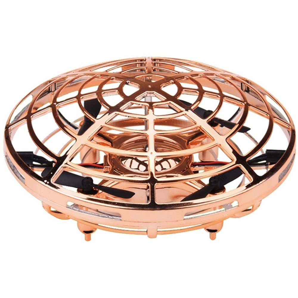 - Mini UFO Drohne - gold Spielzeug-Drohne