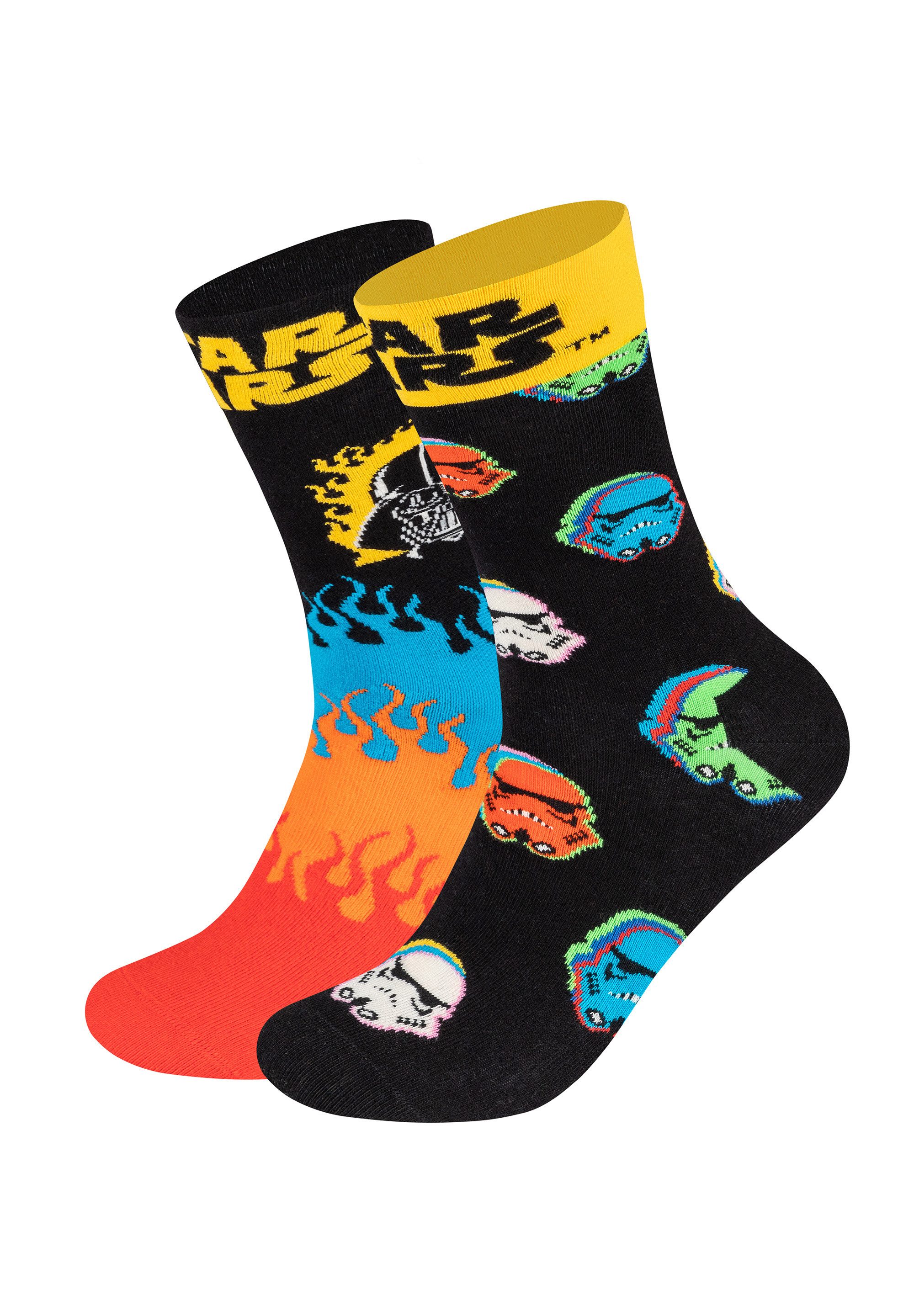 Happy Socks Basicsocken Star Wars™ Darth Vader and Stormtrooper Socken für Star Wars™ Fans