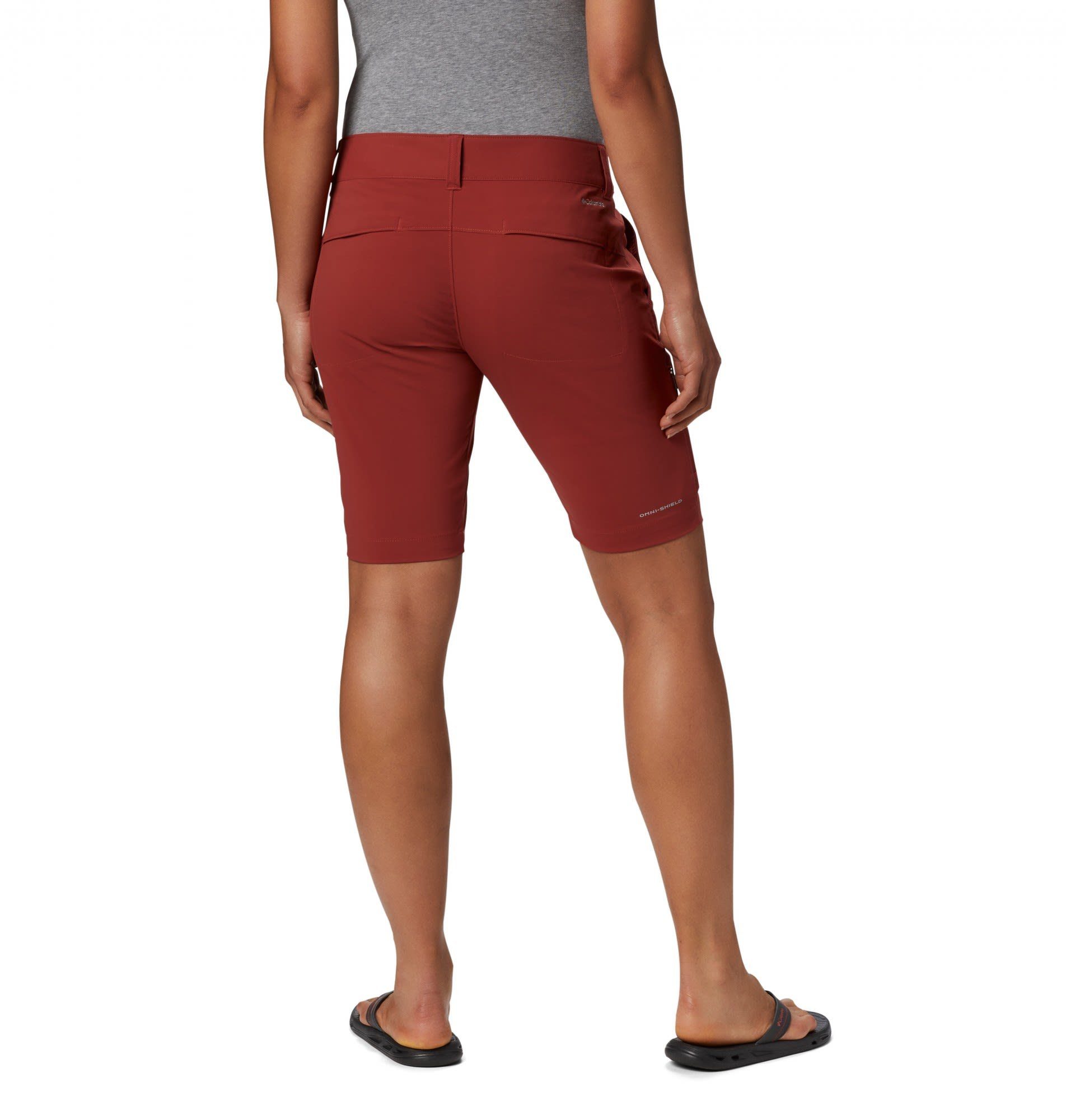 Columbia Damen Shorts Long Short Dusty Crimson W Trail Strandshorts Columbia Saturday