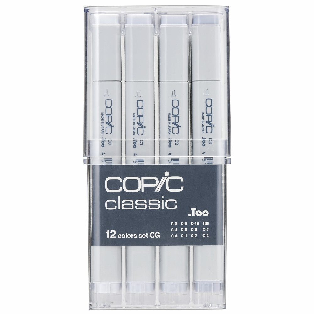 Marker Set A1 CG 12St - Kleinformatiges Produkt in Deutsch
