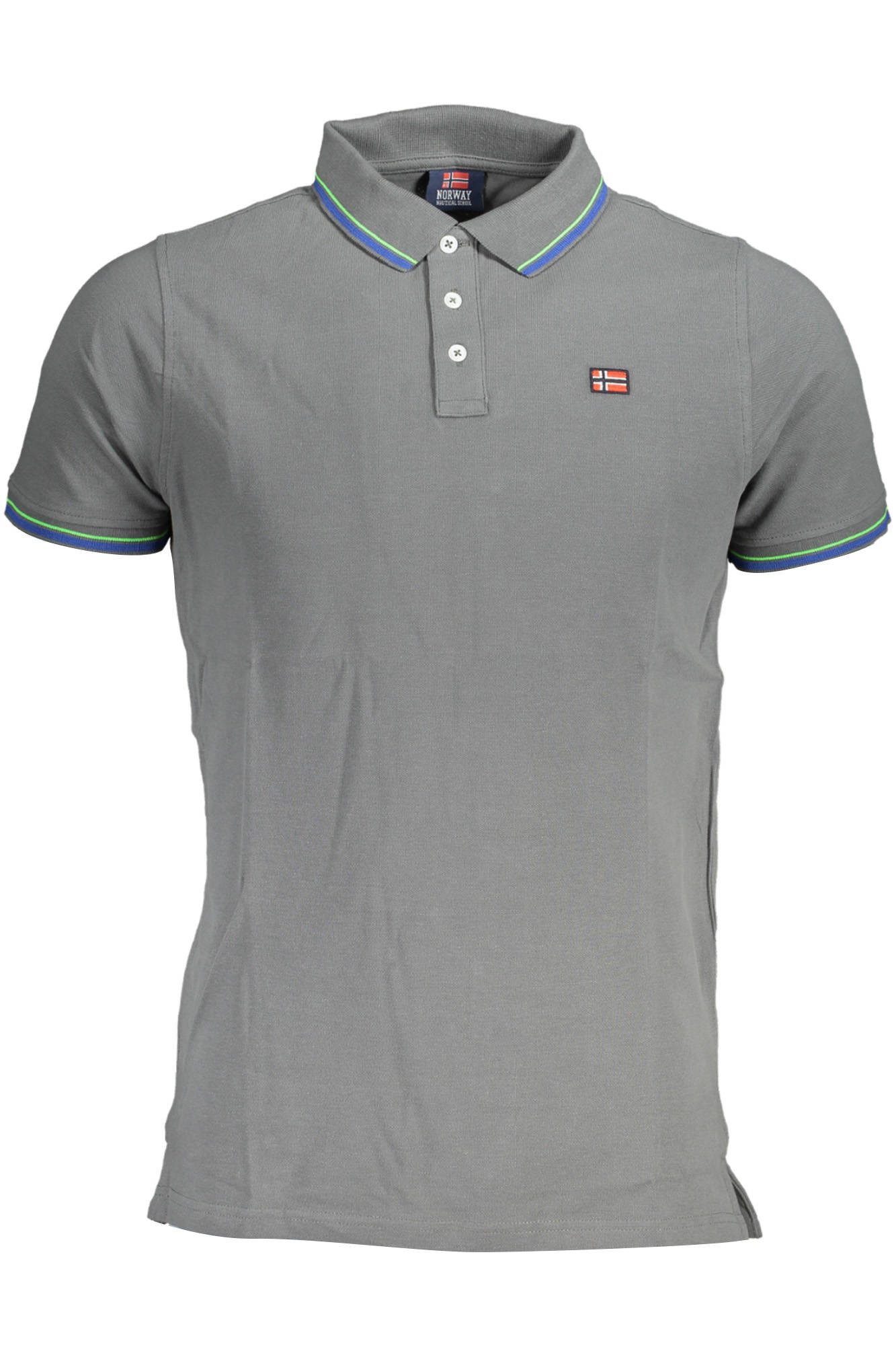 NORWAY 1963 Poloshirt Graues Herren-Poloshirt mit günstig online kaufen