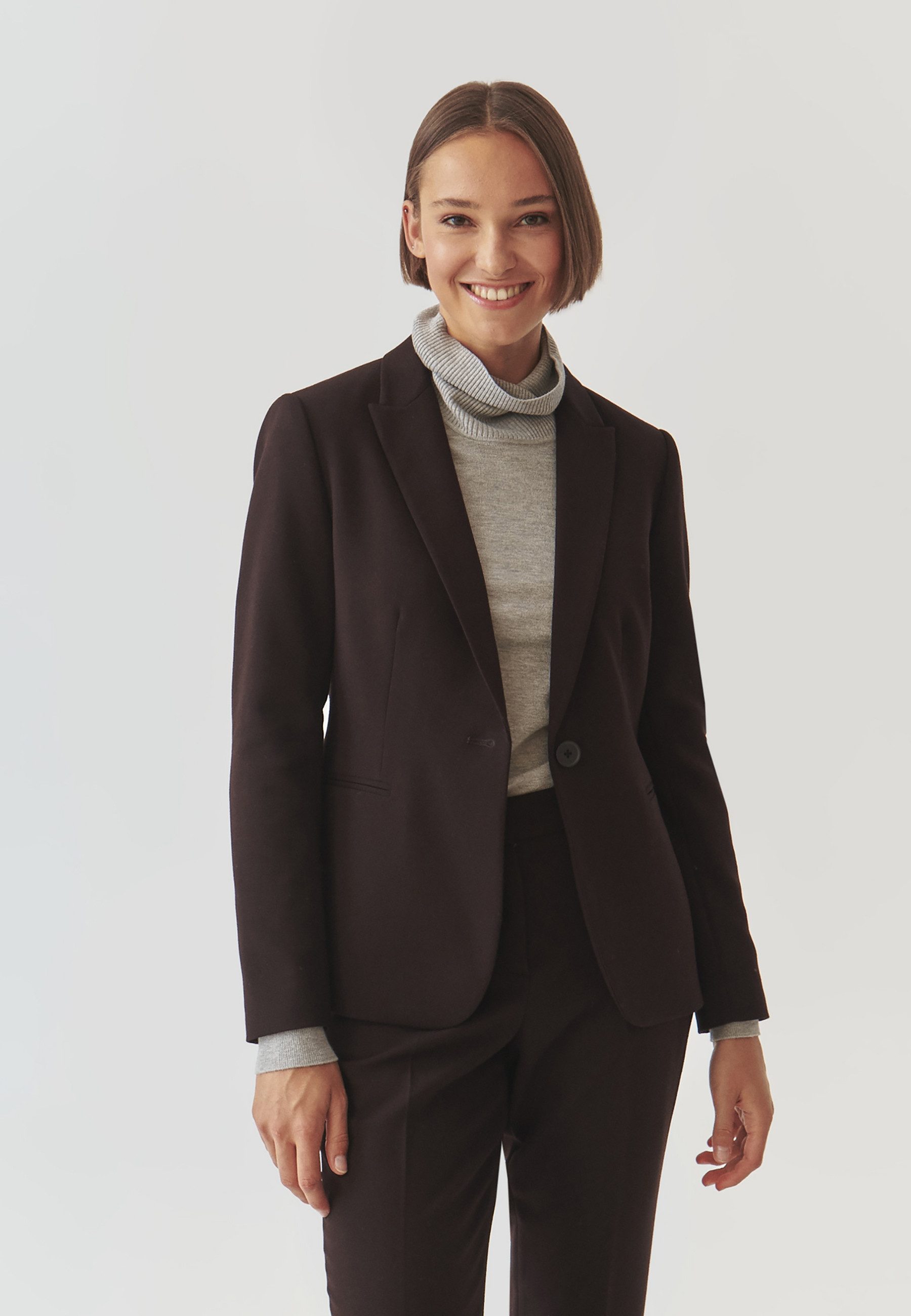 TATUUM Longblazer Klassischer Stoffblazer - Karema