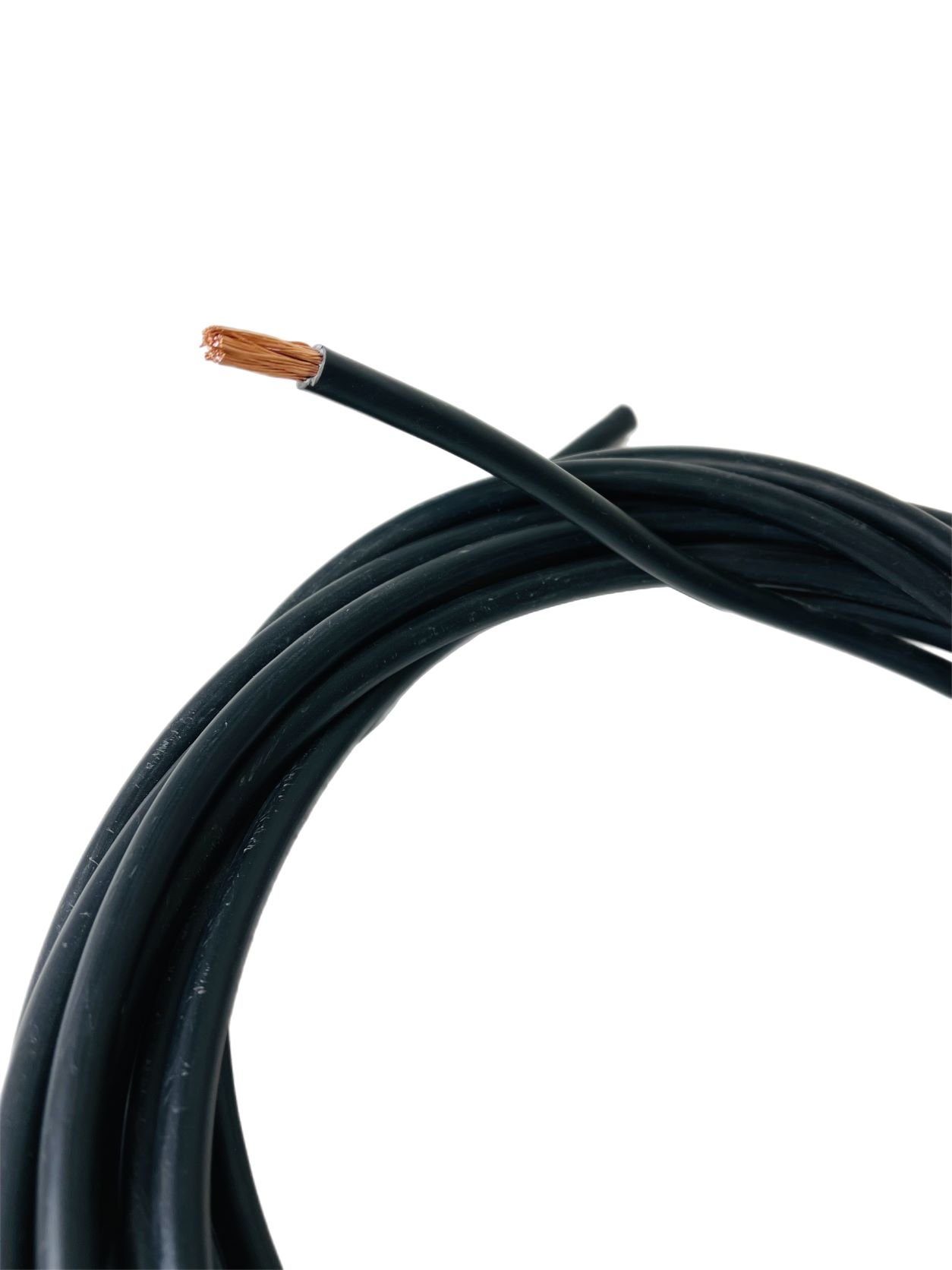 VaGo-Tools 1m Batteriekabel H07V-K 16mm² Stromkabel Schwarz Stromkabel
