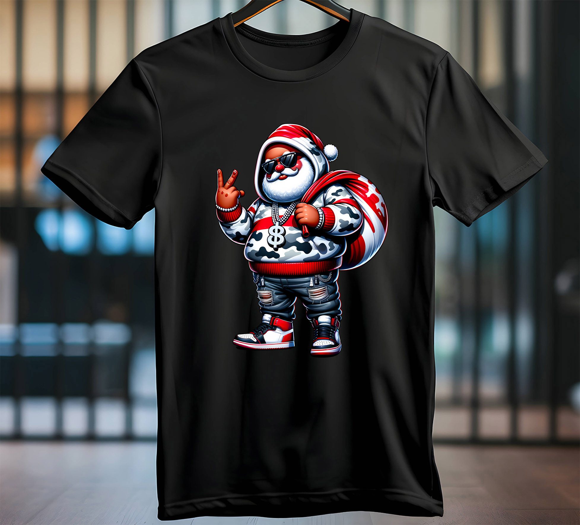Banco Print-Shirt Herren verschiedene Weihnachtsmotive Festtage Größen XS - 6XL