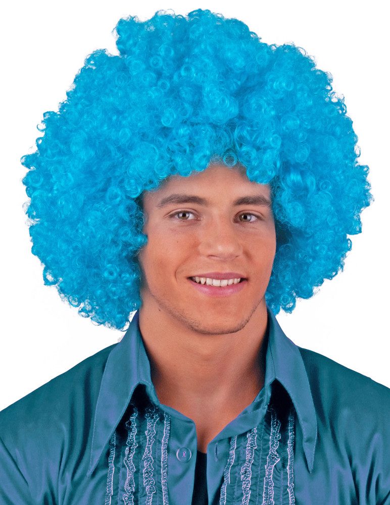 Funny Fashion Kostüm-Perücke Perücke Dreadlocks Jay für Herren - Blau
