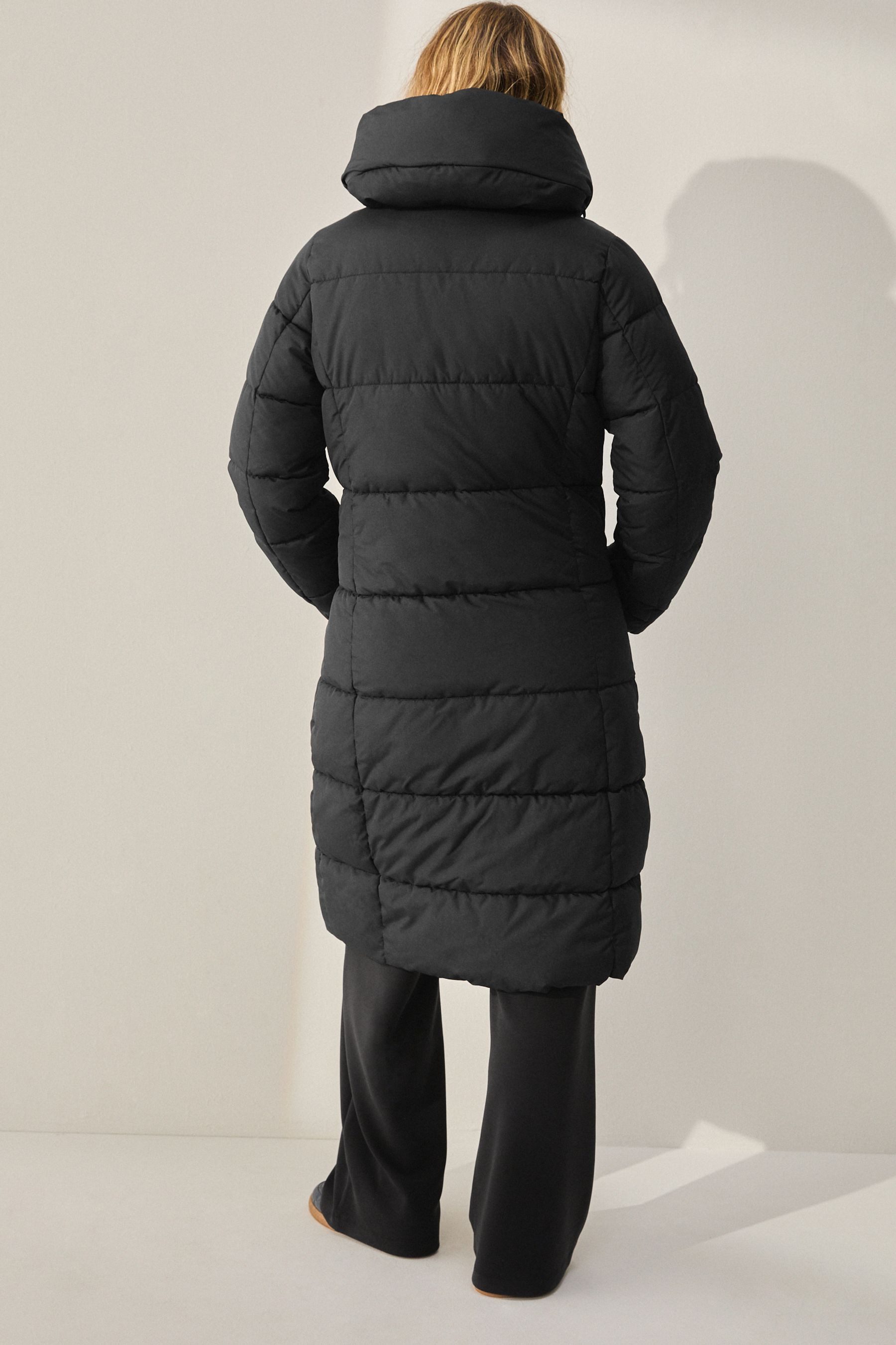 Next Steppmantel Wasserdichter, wattierter Mantel mit Kapuze (1-tlg) günstig online kaufen