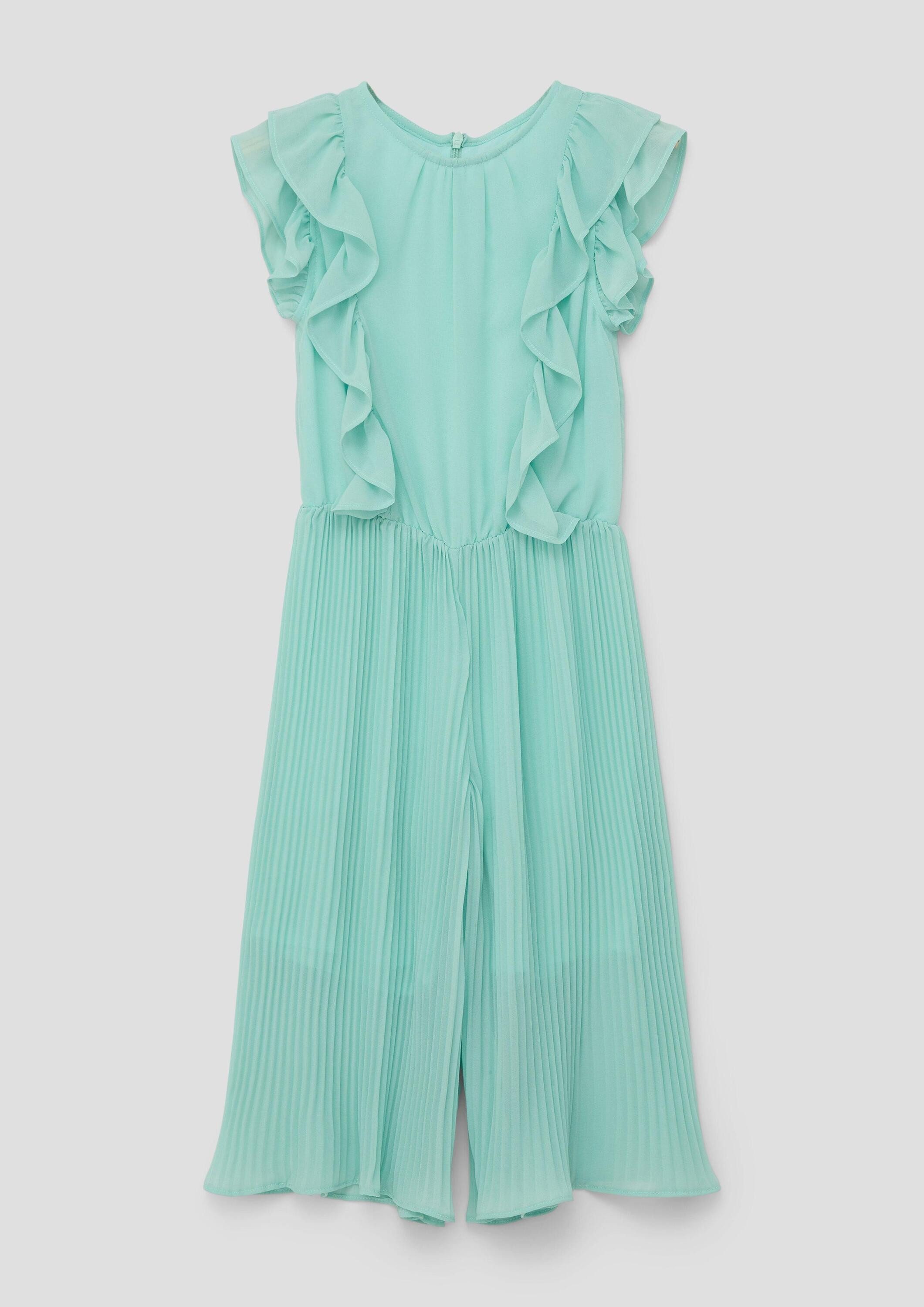 s.Oliver Jumpsuit Overall Jumpsuit aus Chiffon (1-tlg)