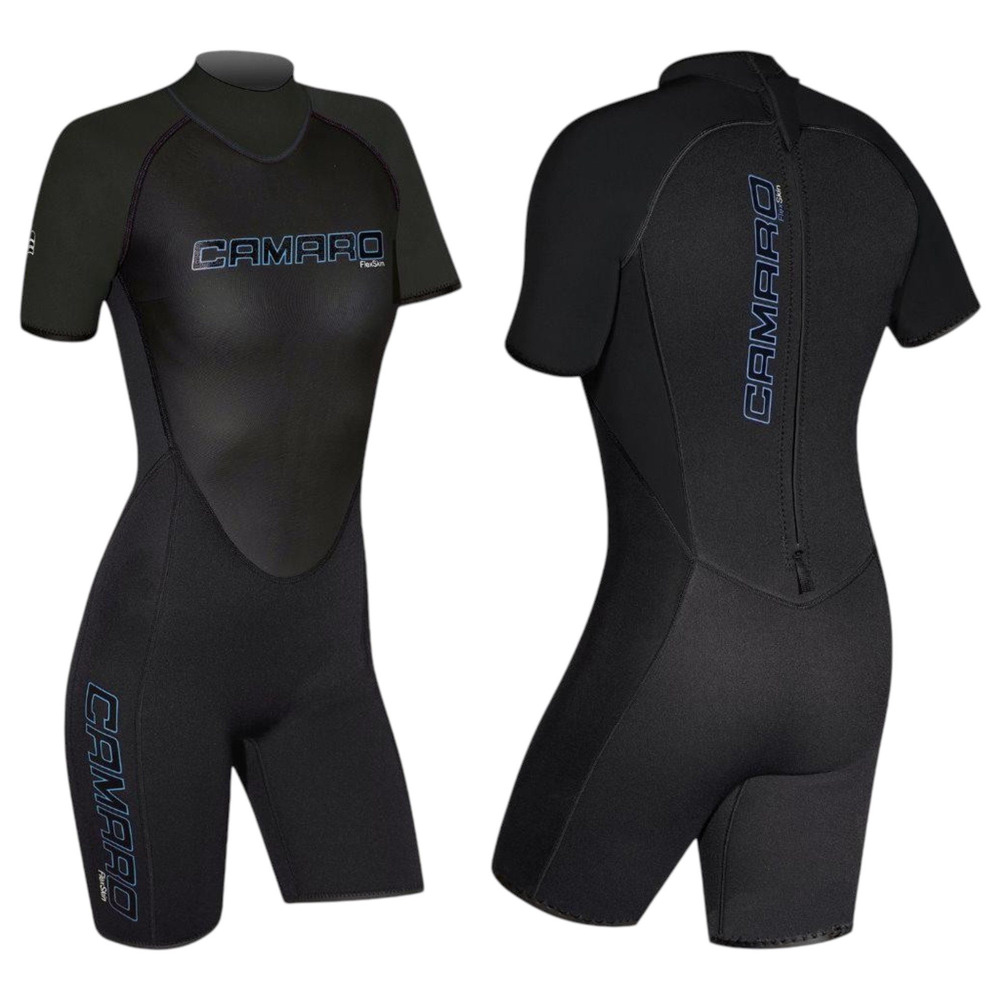 Camaro Neoprenanzug CAMARO Flex Skin Damen Neopren Shorty Wetsuit Surfanzug 3 mm