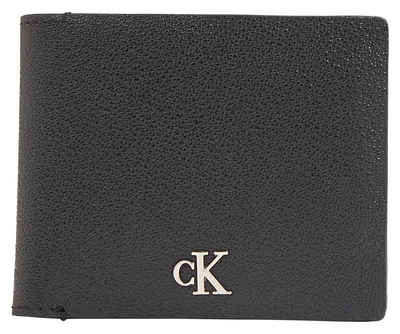 Calvin Klein Jeans Geldbörse MONO HRDW RFID BIFOLD W/COIN, Geldbörse Portemonnaie Herrenbörse Ledergeldbörse