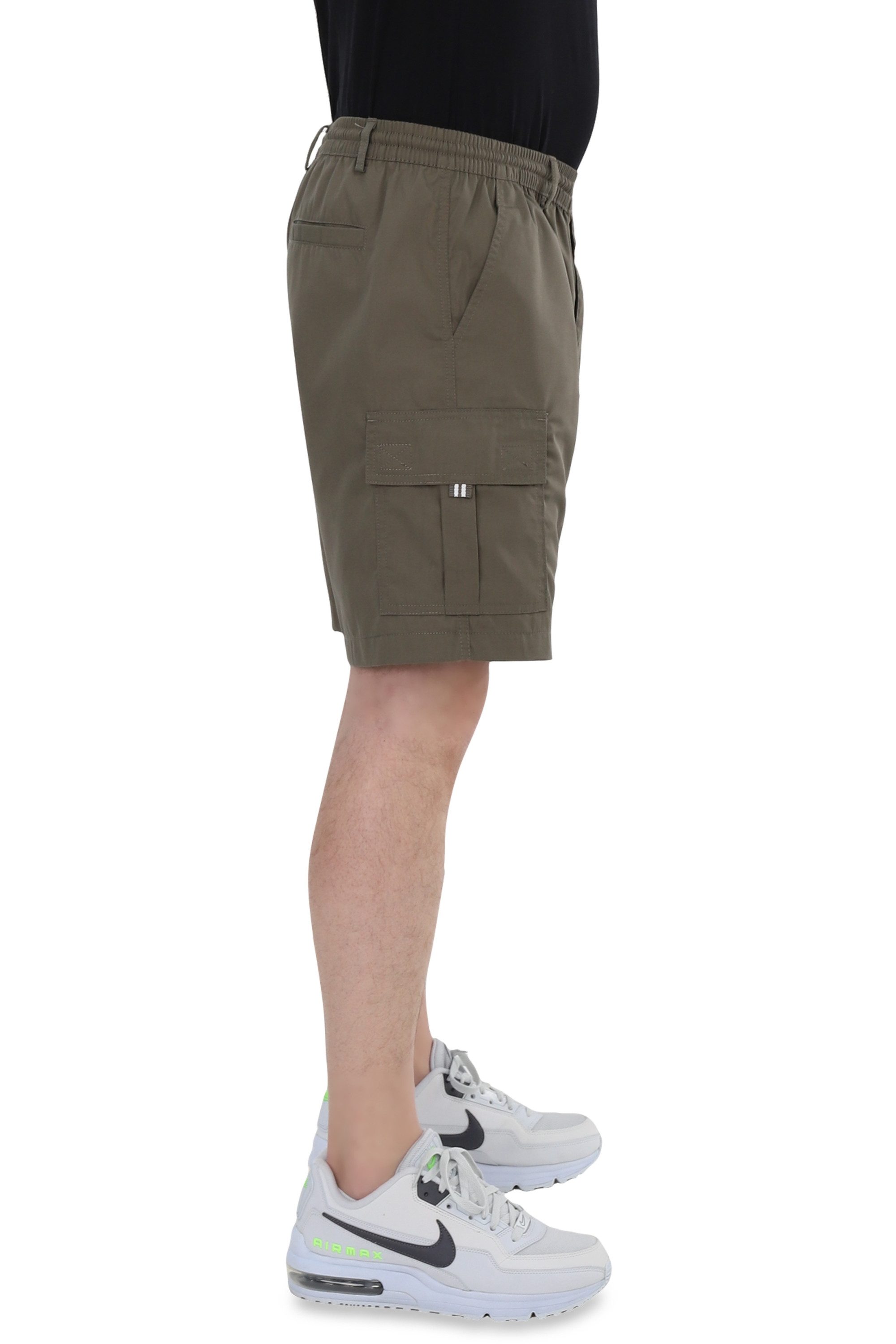 Ben Creek Cargobermudas QSH01K Bermuda mit Cargo Taschen, kurze Herren Hose, Short mit Dehnbund – Bild 3 von 5