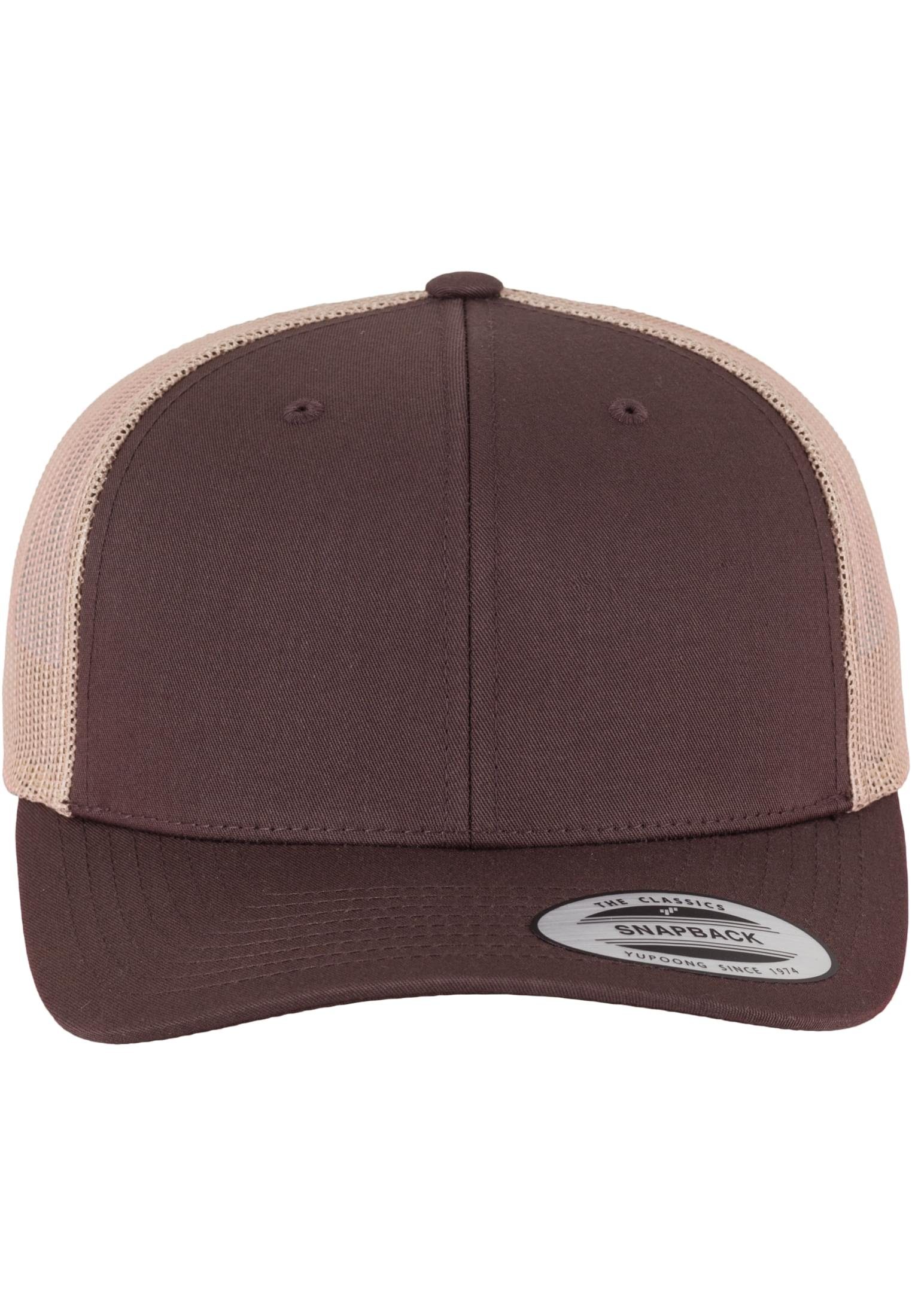 Flexfit Flex Cap Accessoires Retro 2-Tone brown/khaki Trucker