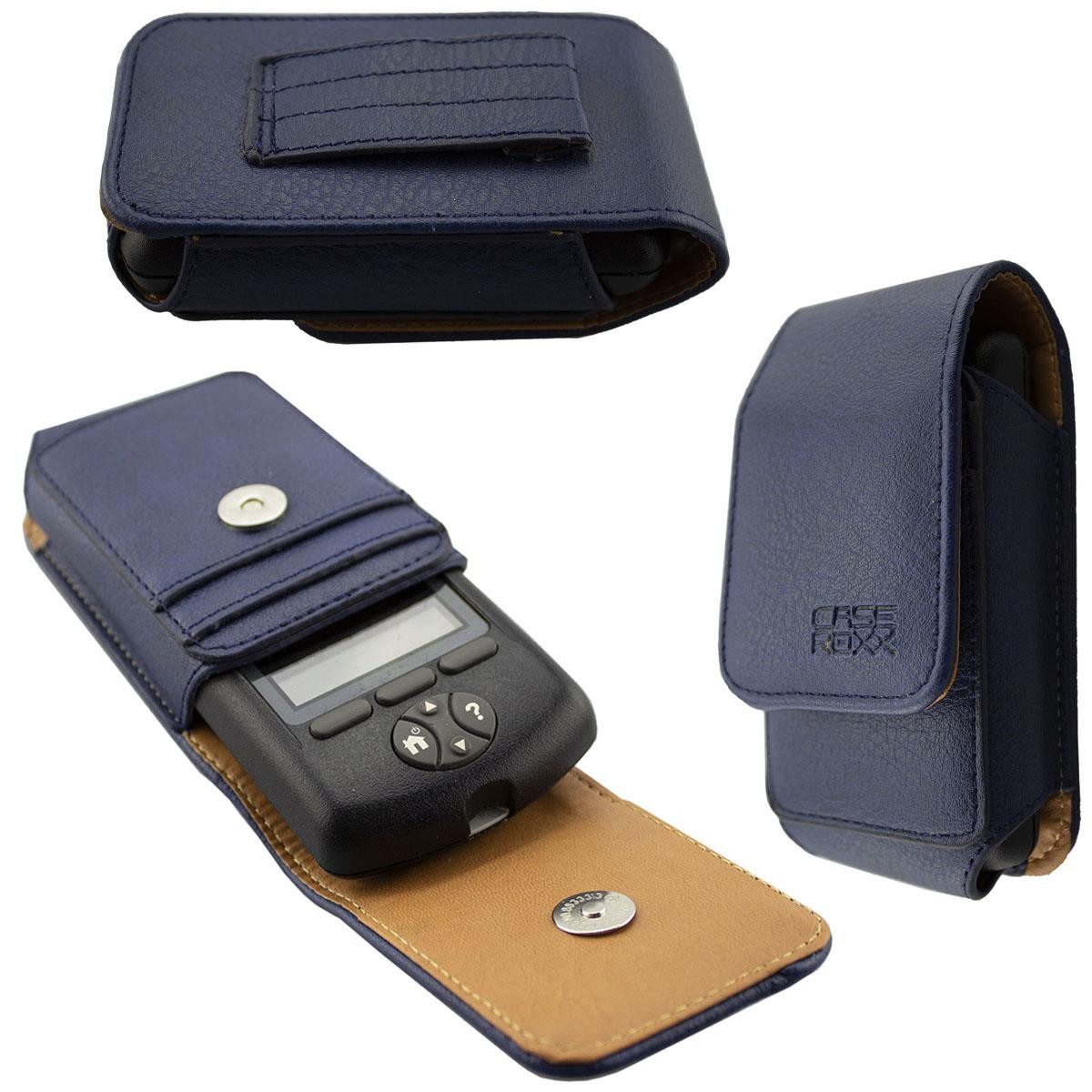 Handytasche Ledertasche mit Gürtelschlaufe für Omnipod PDM