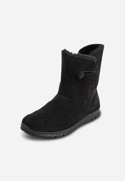 vitaform Damenschuhe Stiefelette Veloursleder Stiefelette