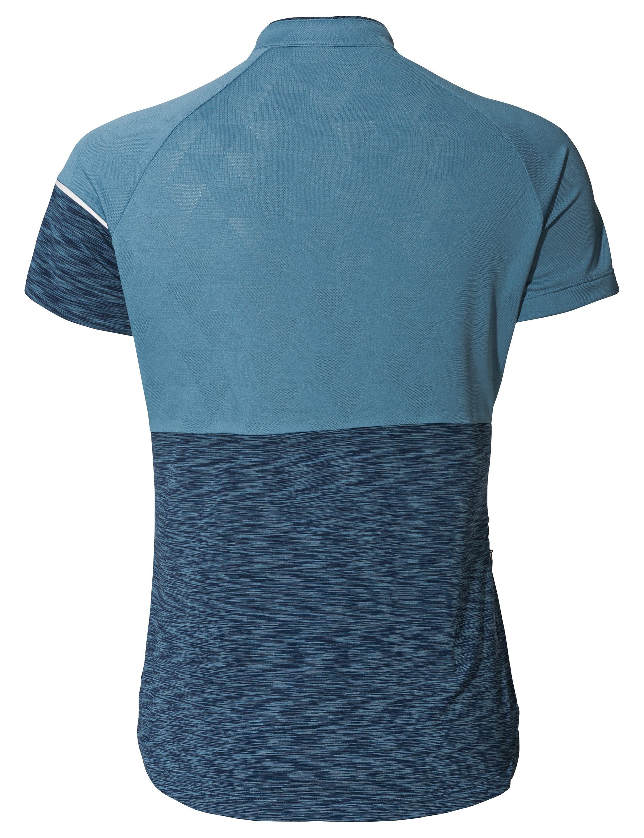Shirt Knopf Grüner (1-tlg) VAUDE blue gray Women's Altissimo T-Shirt