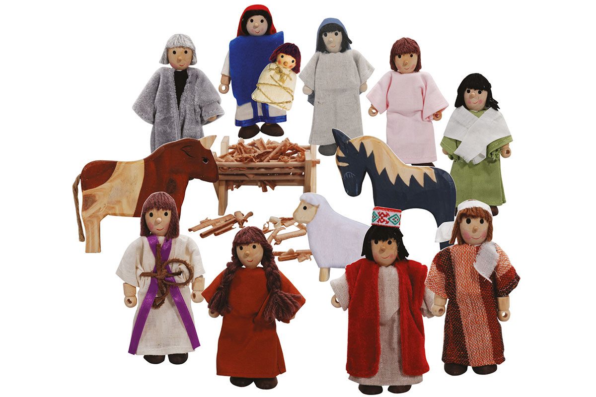 Winzlinge Biegepuppe Weihnachtsgeschichte (Groß, 14-tlg) günstig online kaufen