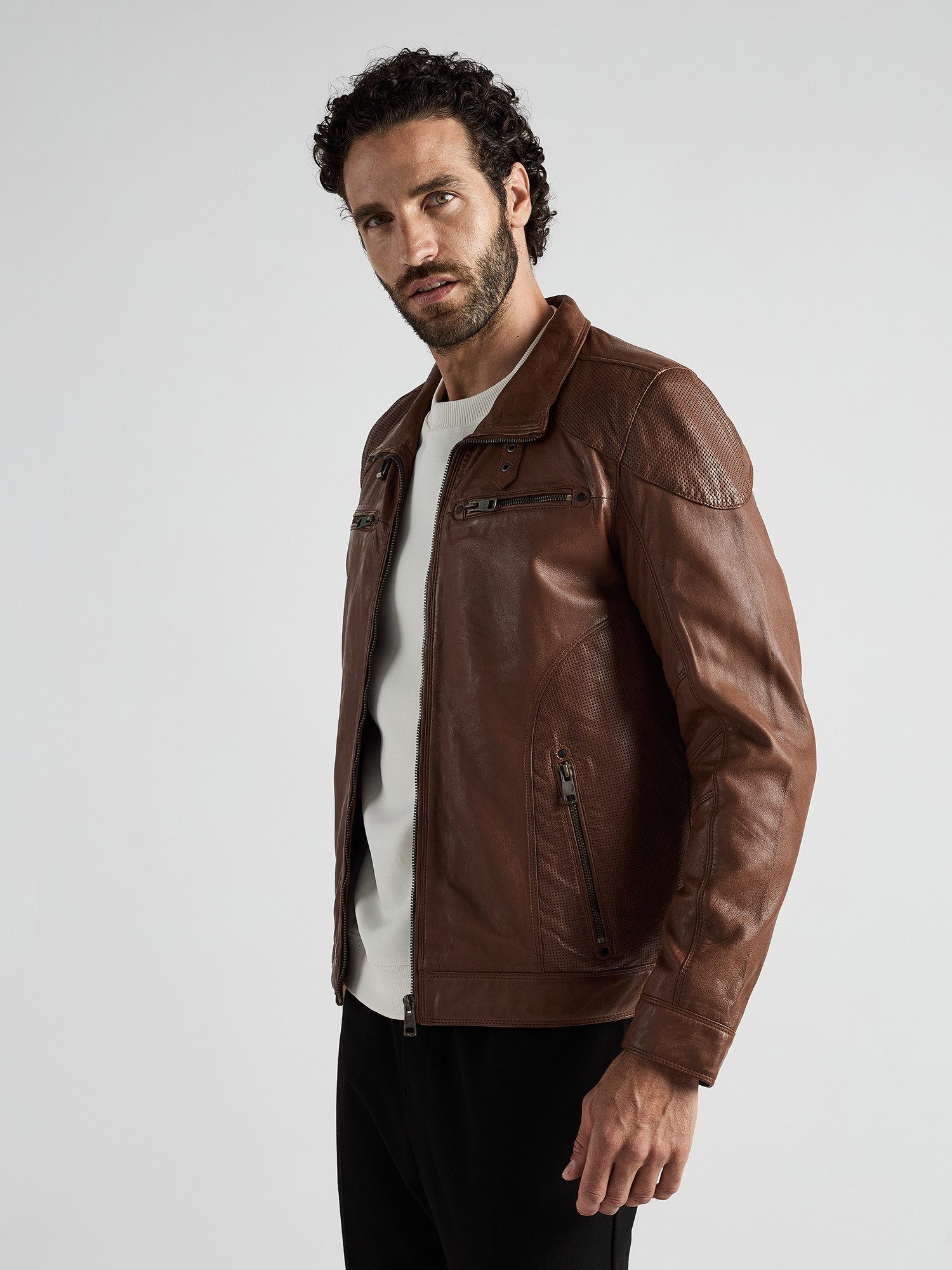 JCC Lederjacke 51195