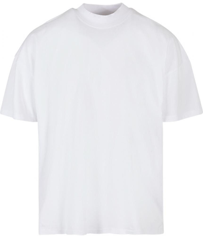 Build Your Brand Rundhalsshirt Men´s Oversized Mock Neck Tee XS bis 5XL