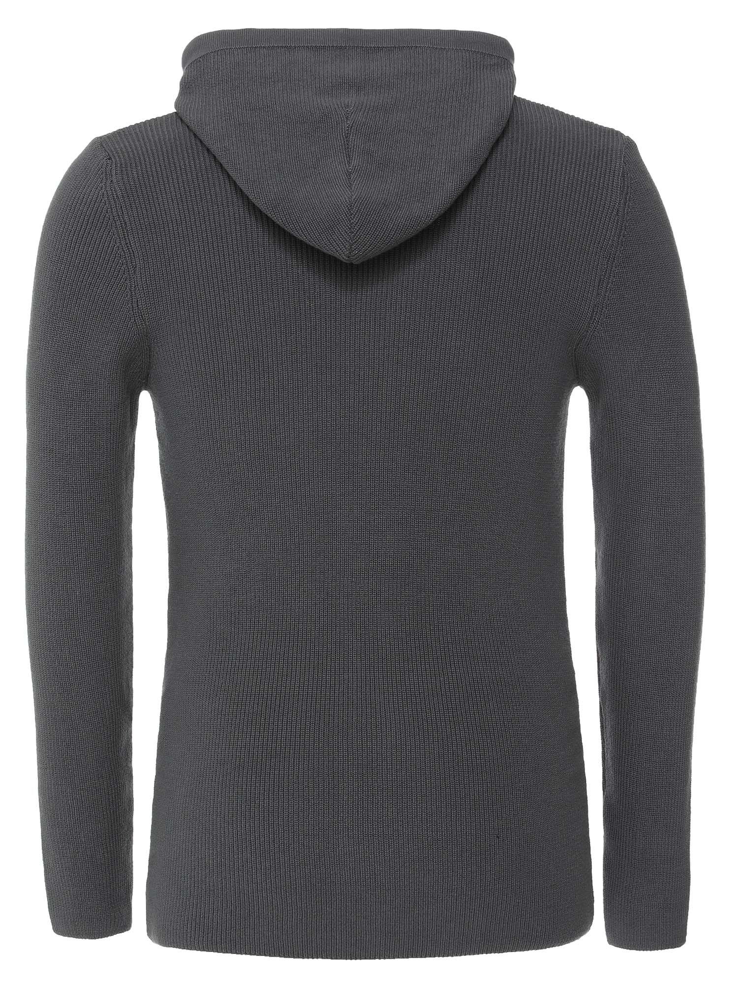 Tazzio Strickjacke D406 Cardigan mit Kapuze