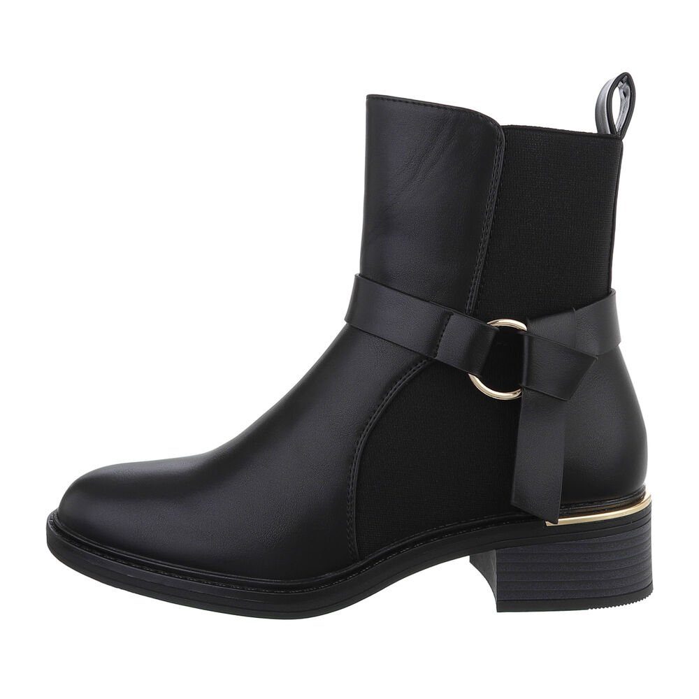 Ital-Design Damen Freizeit Stiefelette (84633788) Blockabsatz günstig online kaufen