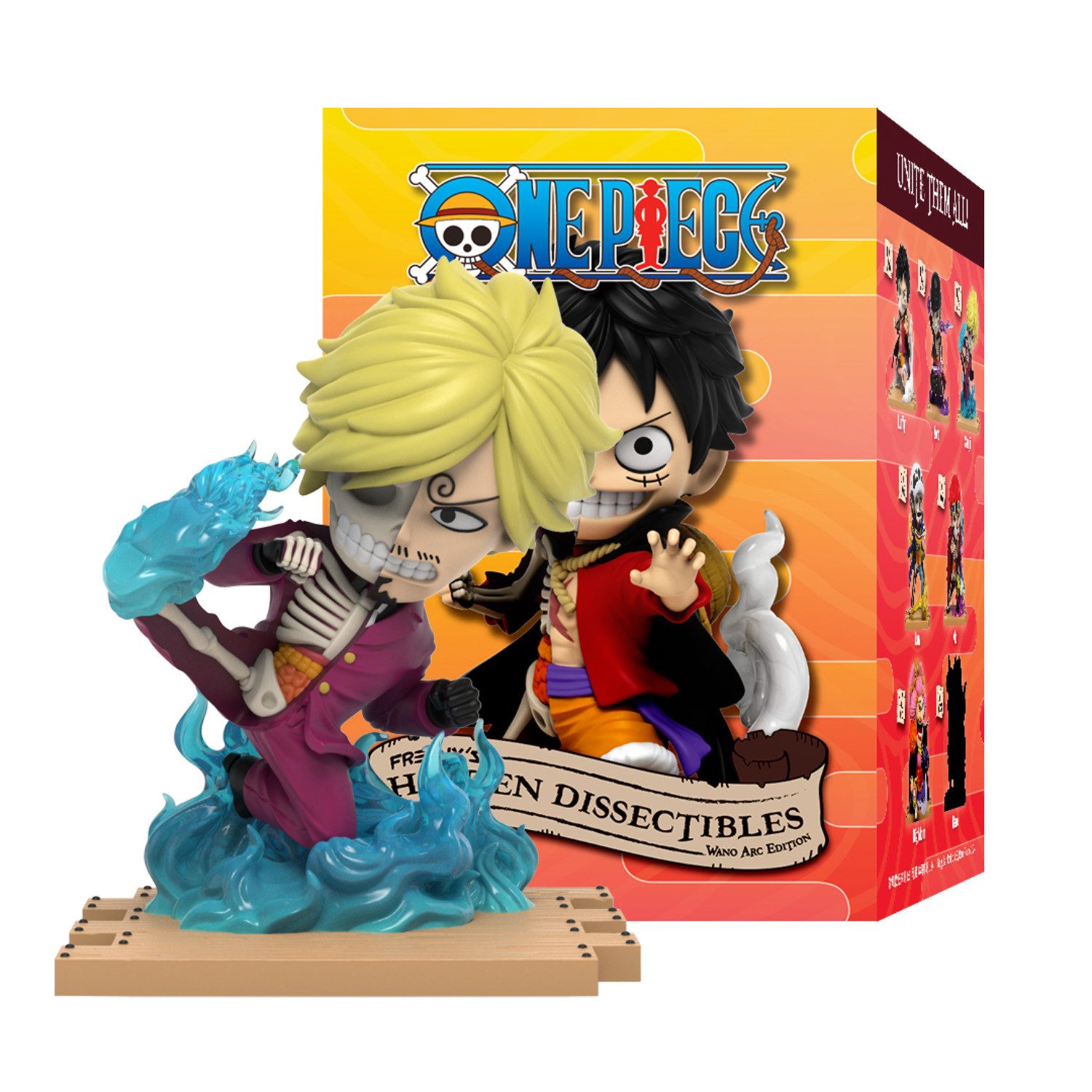 One Piece Anime Sammelfigur Mighty Jaxx - One Piece Figur Serie 1 - 2 - 4 - 5 - 6 - 7, Eine Packung – enthält eine zufällige Figur – Bild 4 von 5