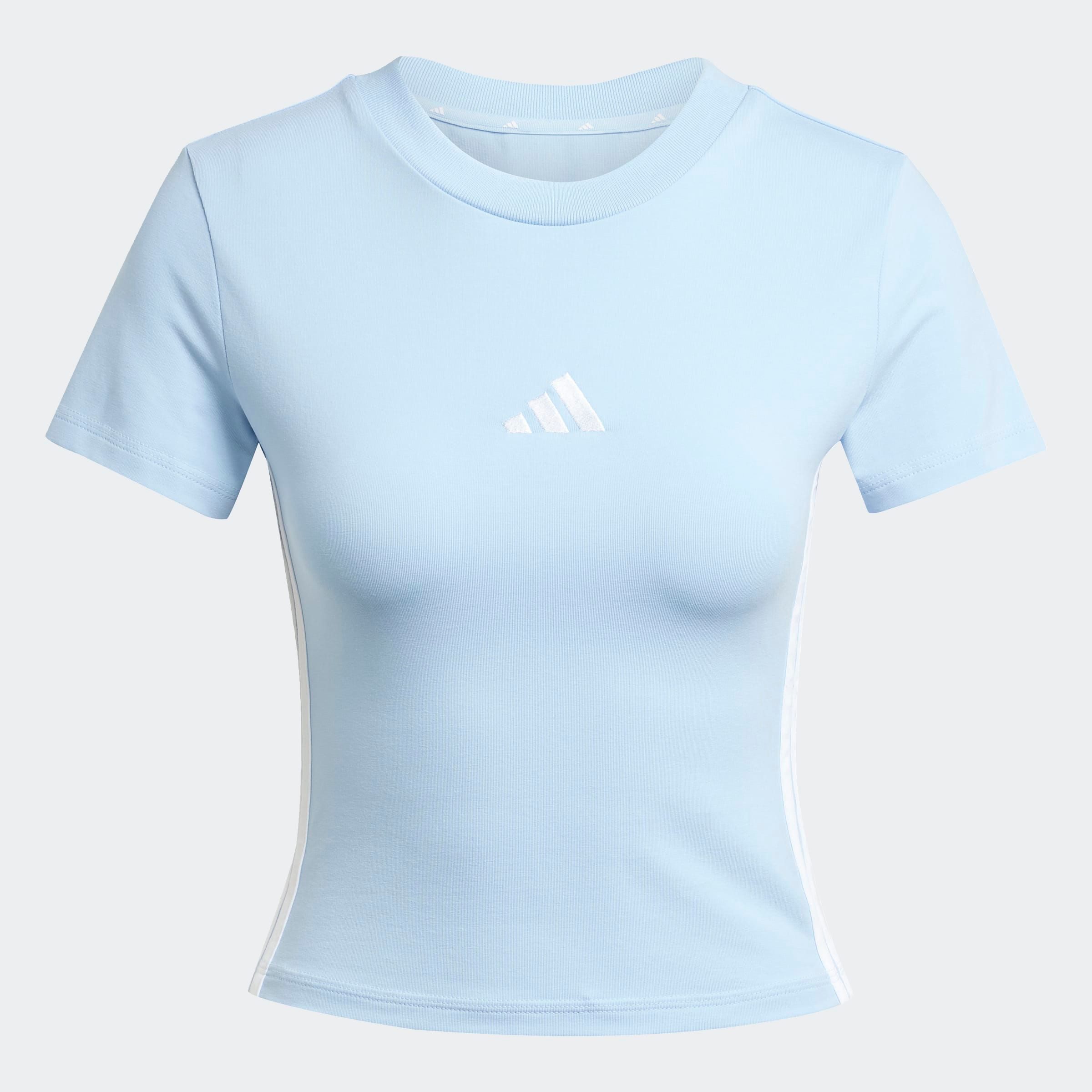T-Shirt ESSENTIALS 3-STREIFEN SLIM BABY