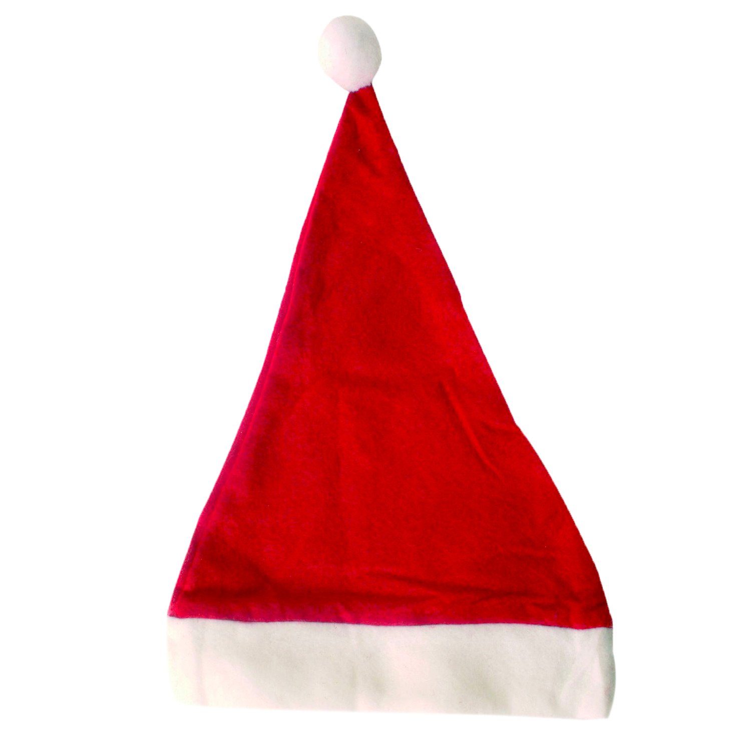 Idena Kostüm Idena Weihnachtsmütze Universalgröße rot Filz