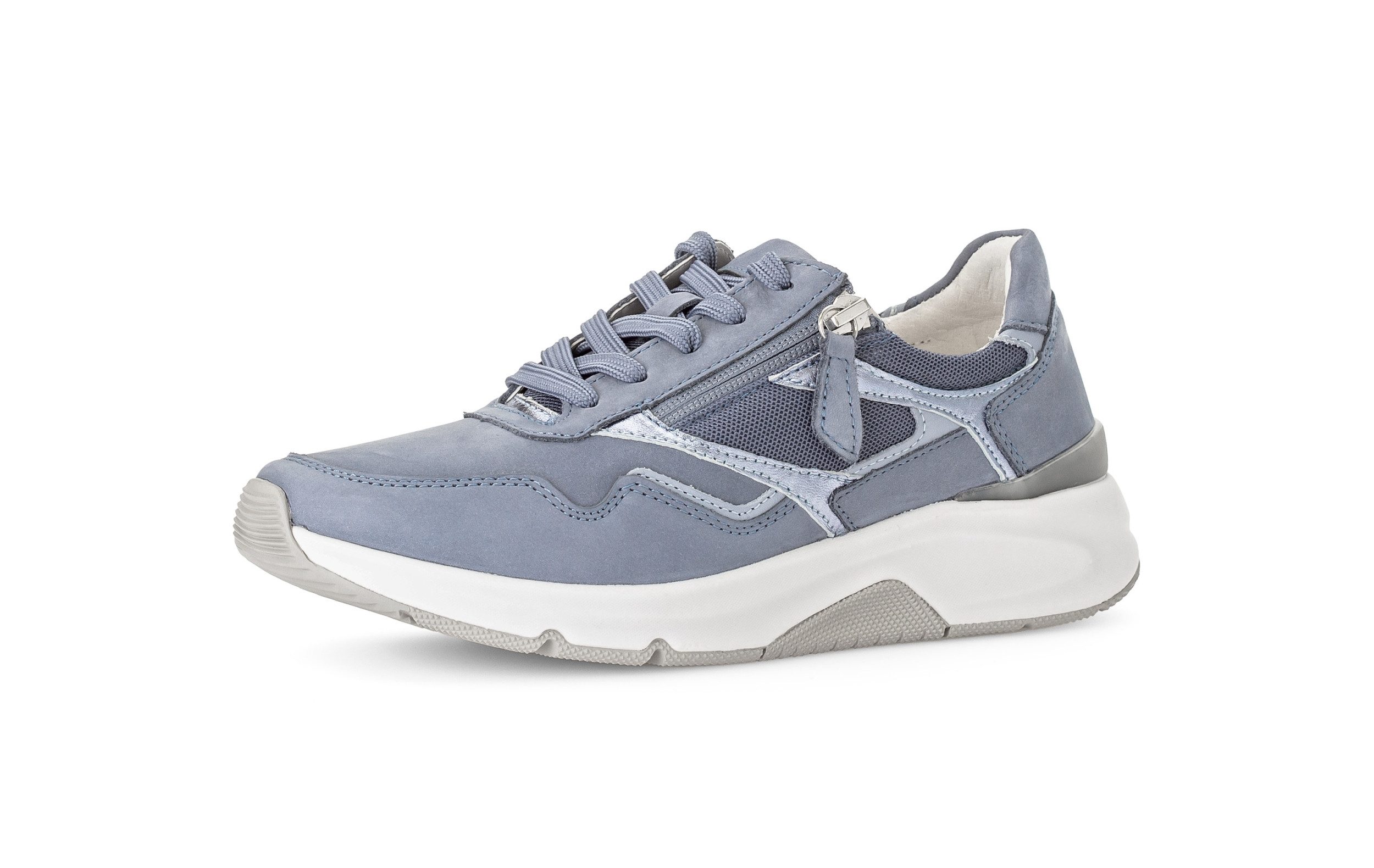 Gabor GABOR Rollingsoft Blau Schnürschuh günstig online kaufen