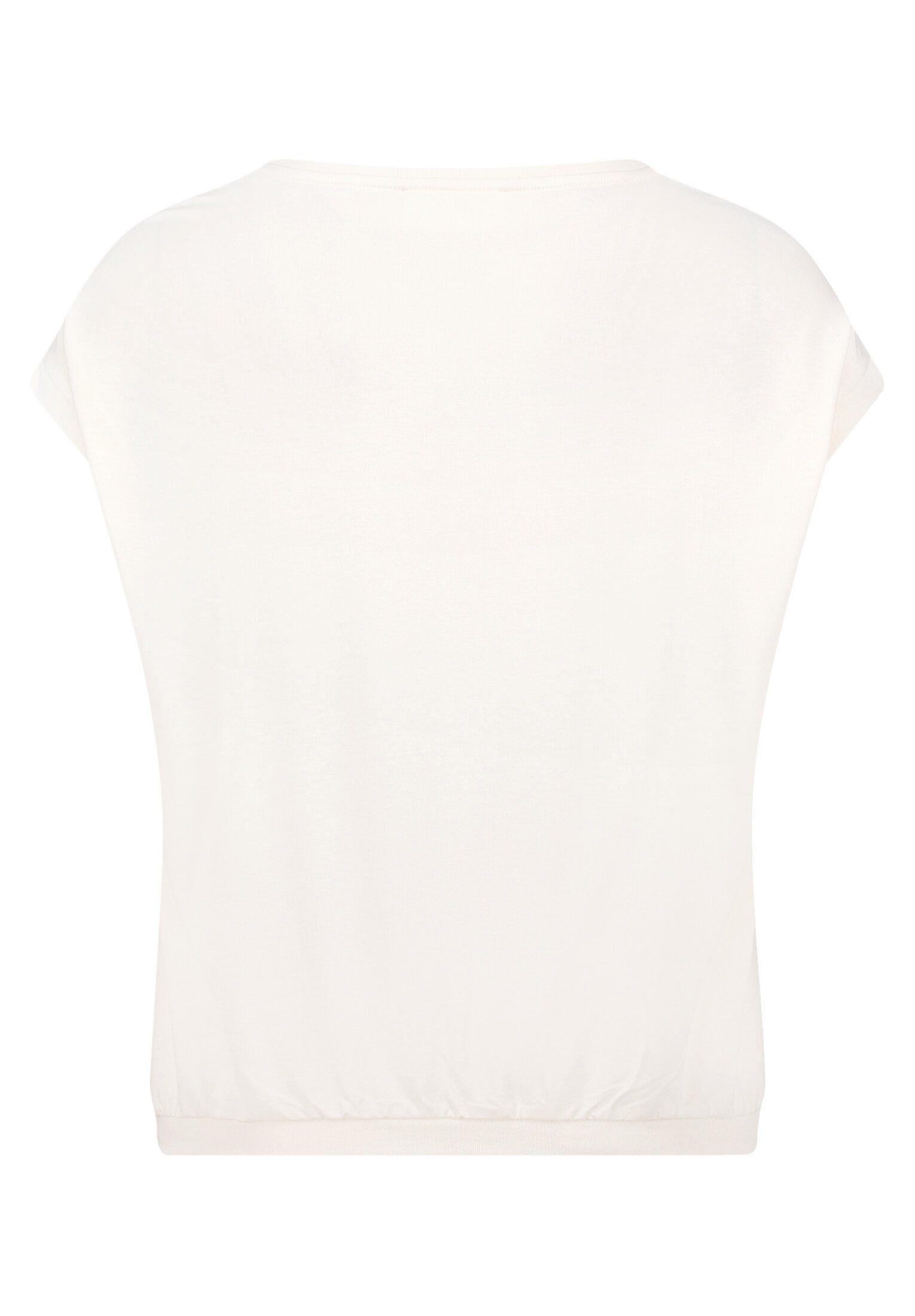 Cartoon Kurzarmshirt Damen mit Rippbündchen (1-tlg)