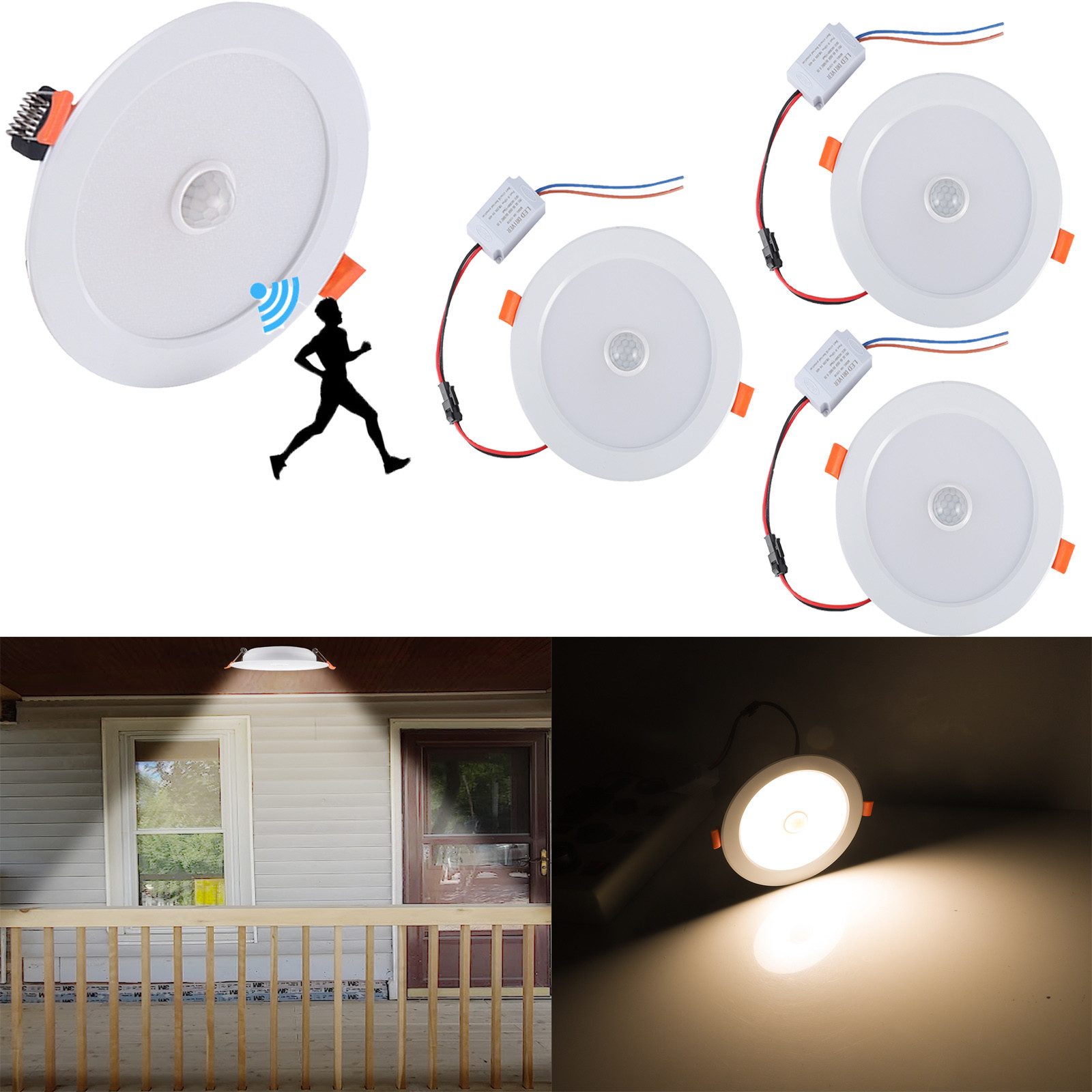 Jibenhome LED Einbaustrahler Downlight 12W Einbaustrahler günstig online kaufen