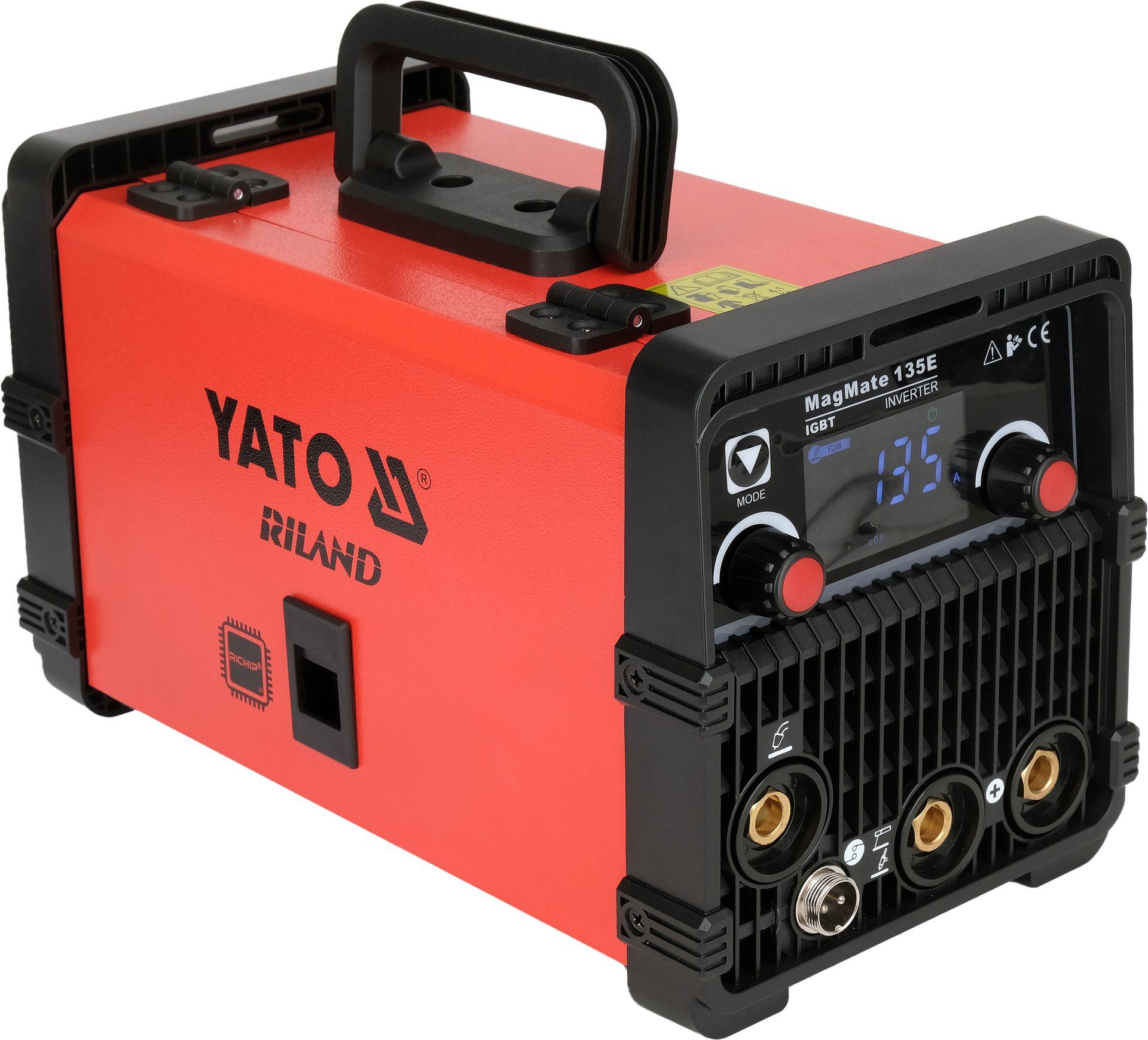 Yato Elektroschweißgerät MIG-FLUX Inverter-Schweißgerät MagMate 135E, Qualität
