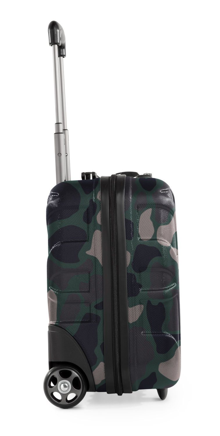 Suitline Handgepäckkoffer S1, 2 Rollen, Pilotentrolley Bordcase Hartschale TSA 38 cm